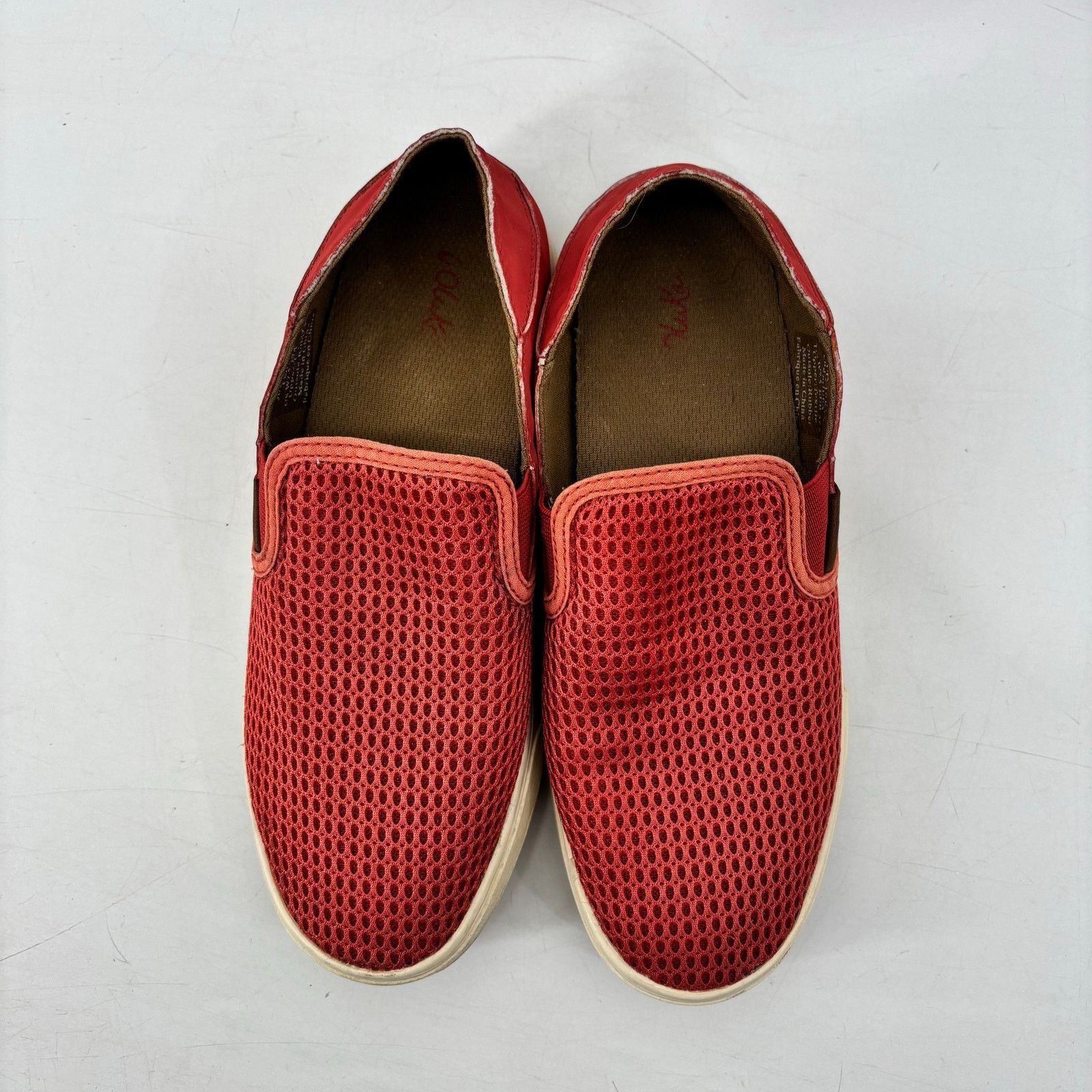 Olukai Olukai Womens Size 7.5 Pehuea Slip On Sneakers Coral Casual Size US 7.5 / IT 37.5 - 4 Thumbnail