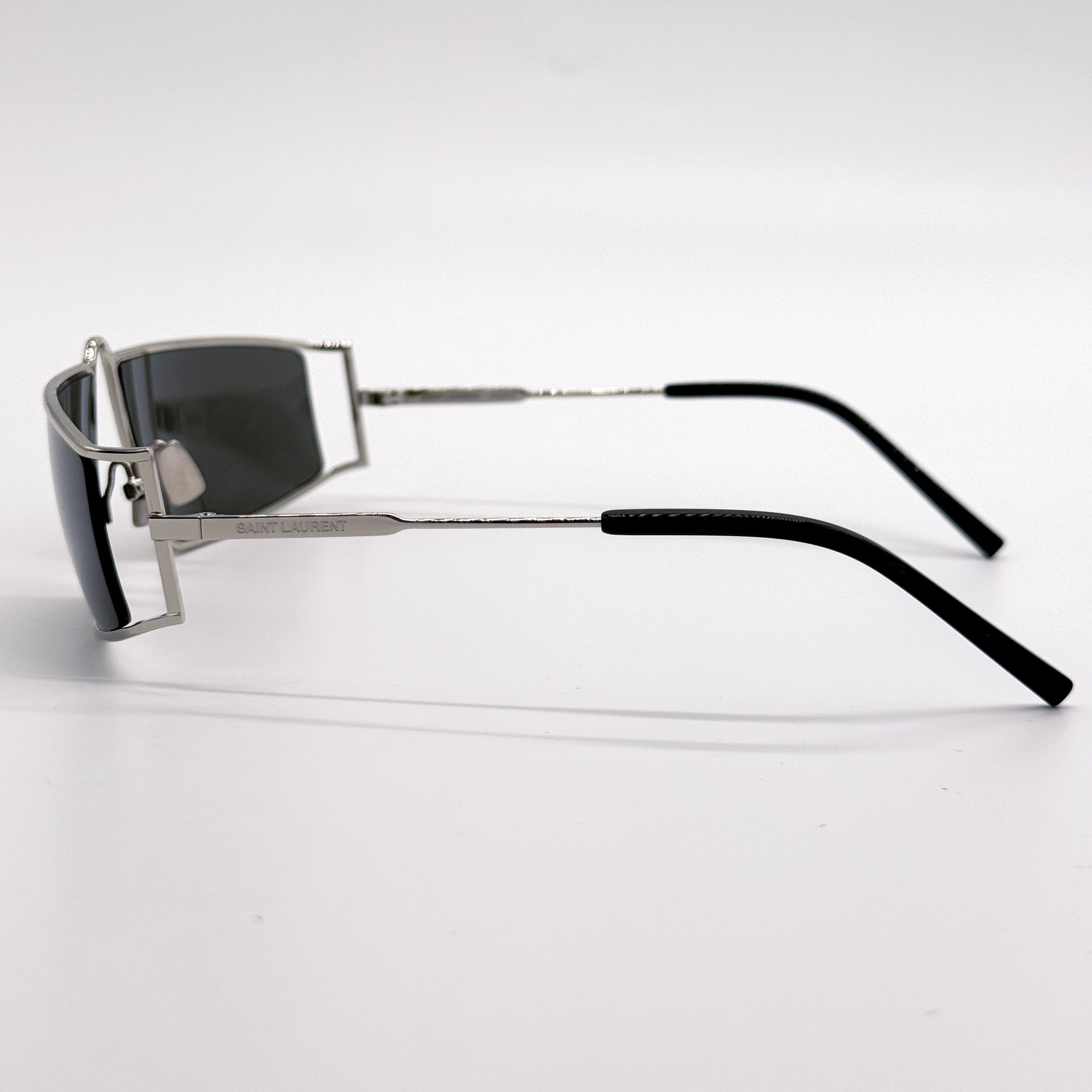 Saint Laurent Paris NEW SAINT LAURENT SL 606 002 SILVER WOMEN SUNGLASSES Size ONE SIZE - 10 Thumbnail
