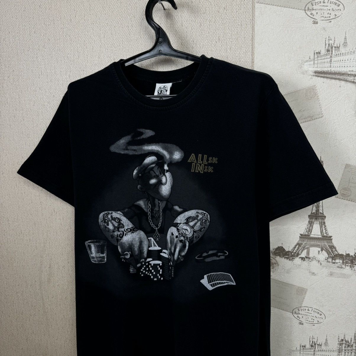 Cartoon Network × Vintage Vintage Popeye T shirt All in Gambling Poker Cartoon 2009 XL Size US XL / EU 56 / 4 - 5 Thumbnail