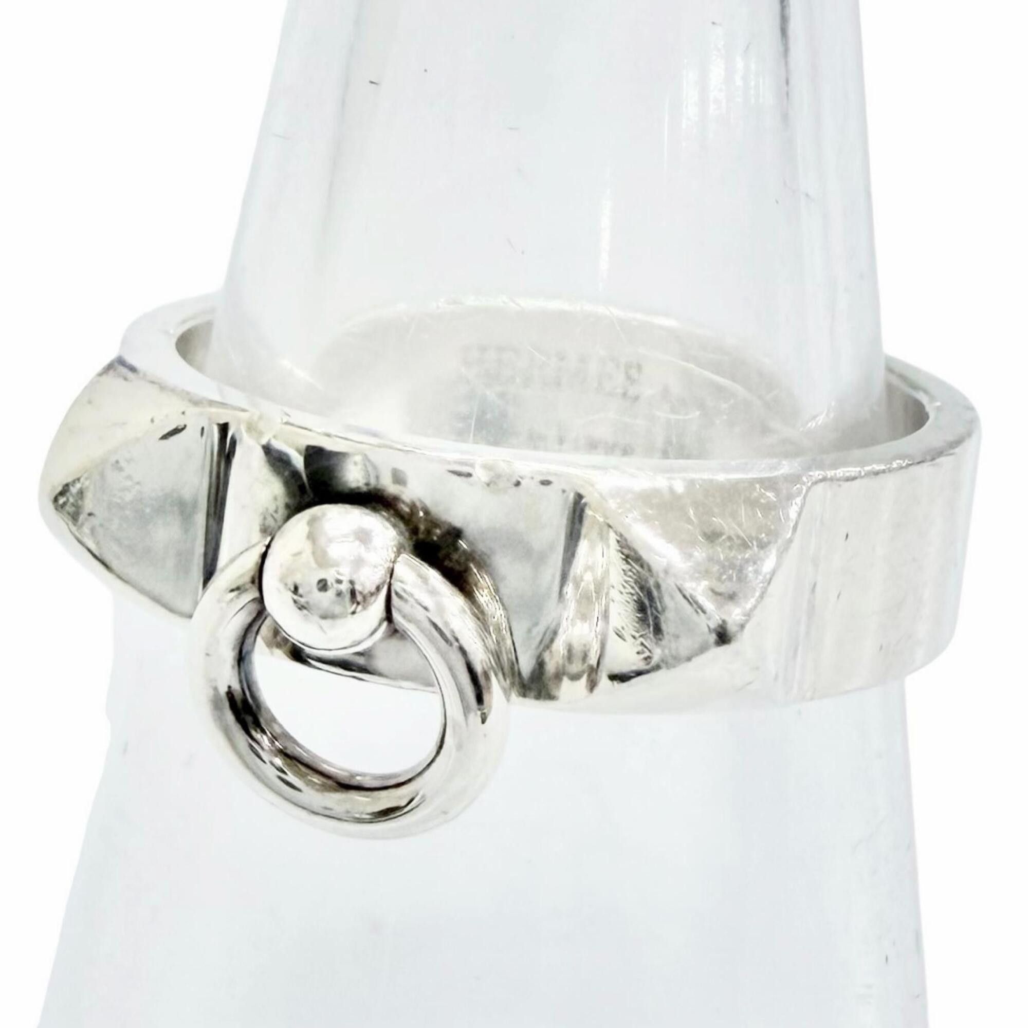 Hermes HERMES Collier de Chien Ring, 2024 model, AG925 sterling silver, size 53, made in France, weight 4.7g, women's, highly recommended! Size ONE SIZE - 1 Thumbnail