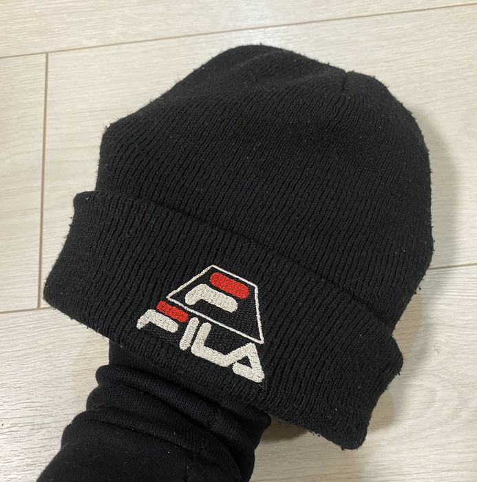 Fila deals fuzzy beanie