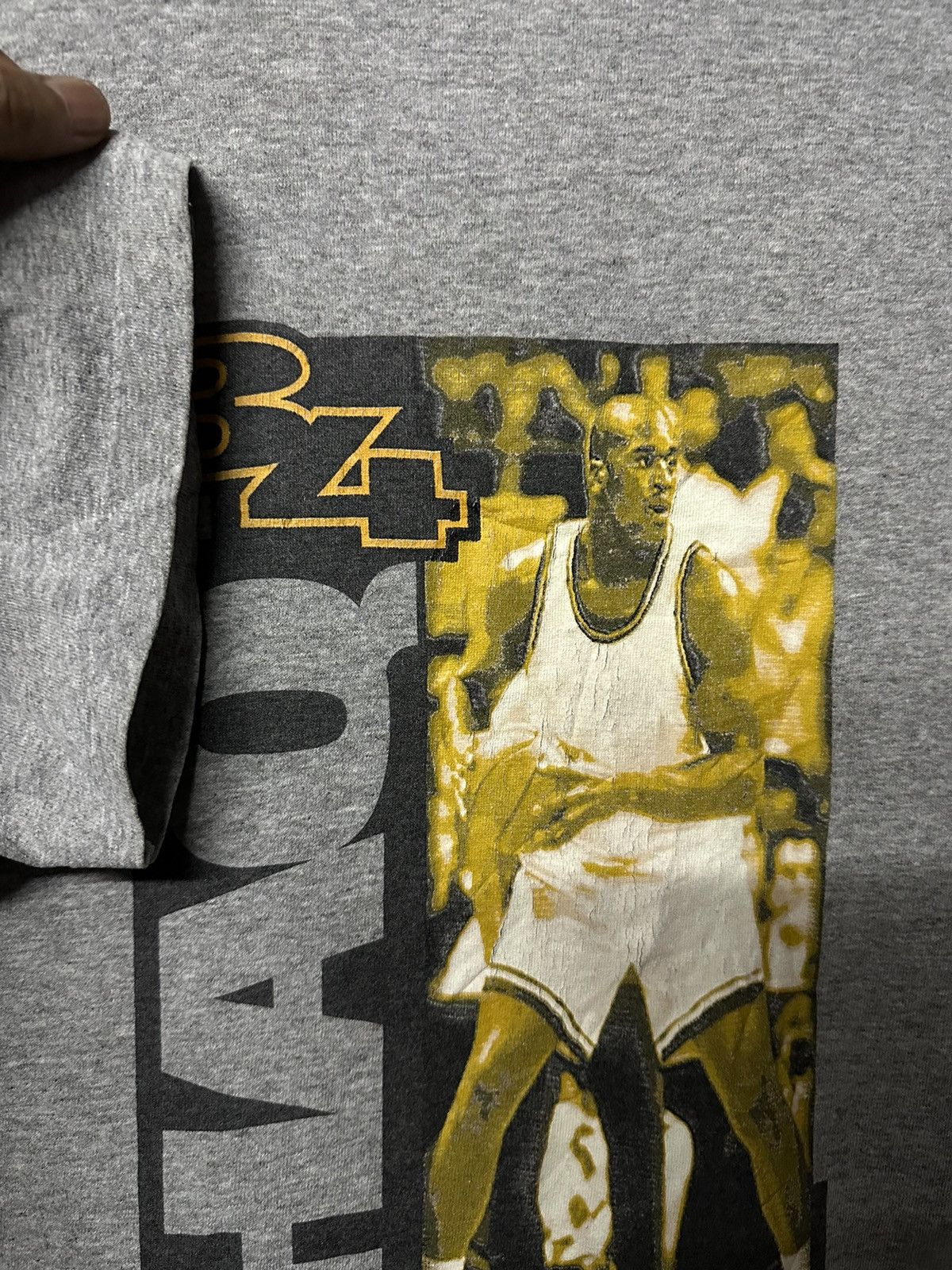 NBA × Reebok × Vintage Vintage 90s Reebok Shaq Nba Tee Size US M / EU 48-50 / 2 - 6 Thumbnail