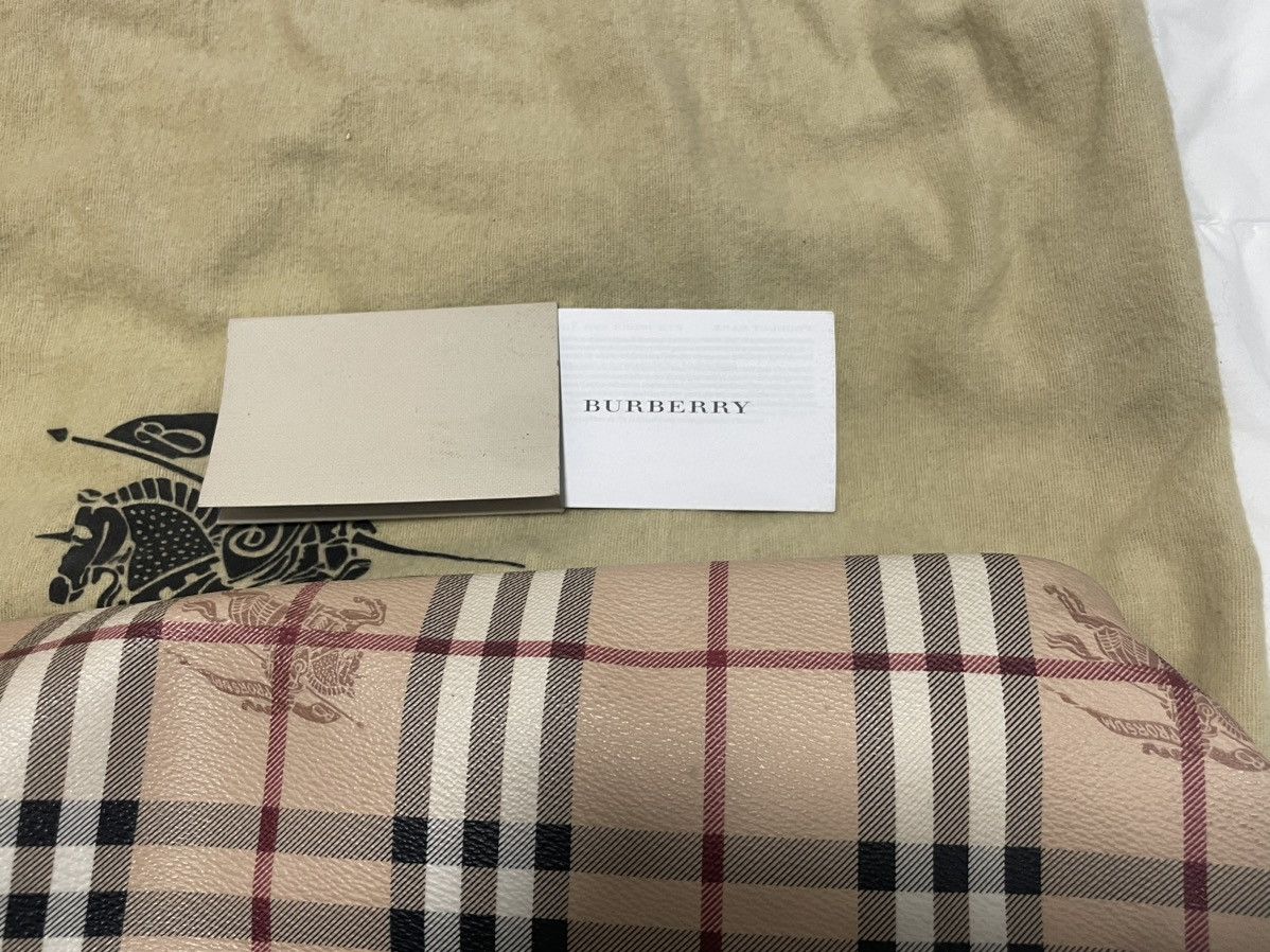 Burberry Burberry Haymarket Tote Bag Size ONE SIZE - 4 Thumbnail