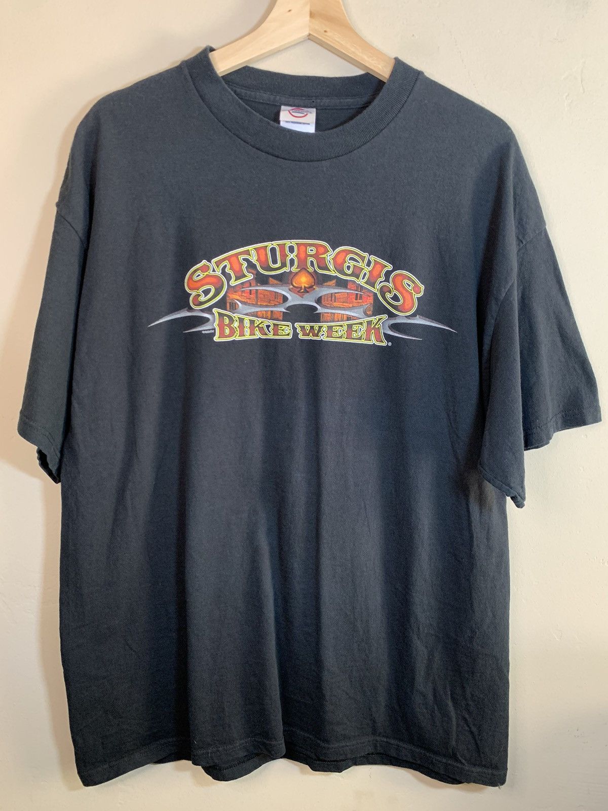 Other × Vintage *RARE* Vintage 2005 Sturgis Bike Week Motorcycle Rally Shirt Size US XL / EU 56 / 4 - 2 Thumbnail