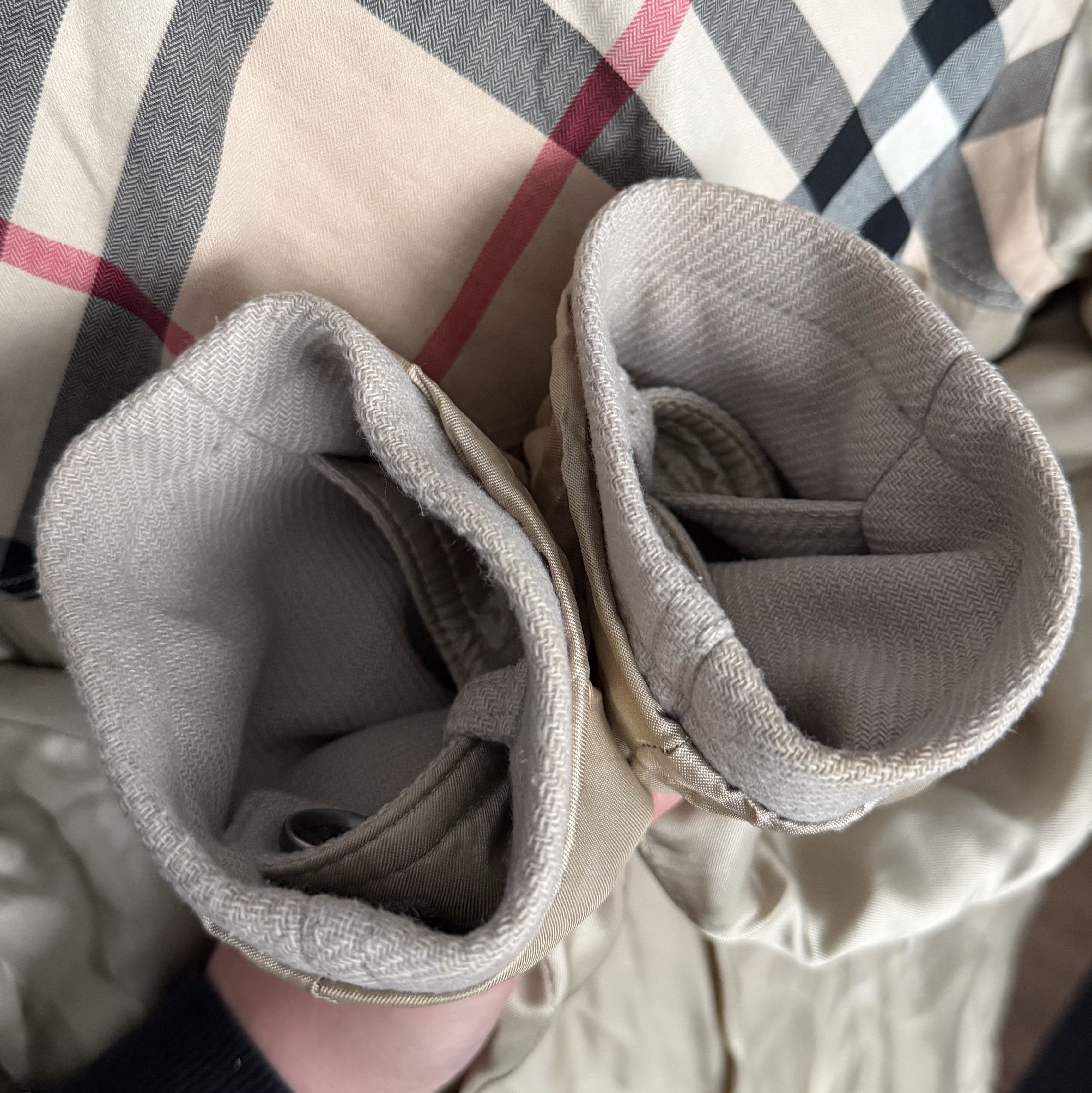 Burberry BURBERRY BRIT Wool Kensington Trench Coat Belt Luxury Brand Size L / US 10 / IT 46 - 21 Thumbnail