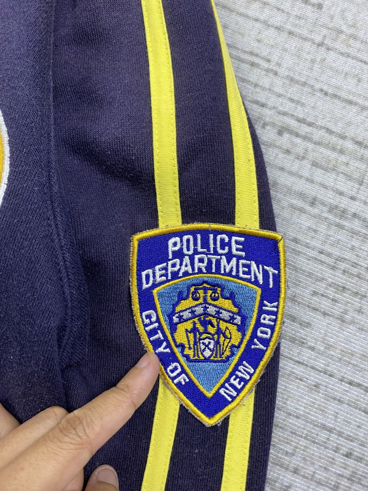 Japanese Brand × Vintage Vintage NYPD Spellout Embroidery Logo Hoodie Jacket Size US M / EU 48-50 / 2 - 7 Thumbnail