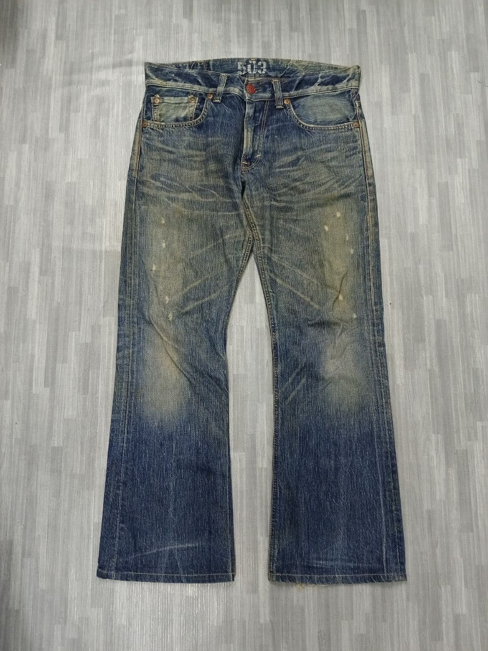 Edwin FLARE SICK EDWIN DENIM PANTS Size US 33 - 2 Thumbnail
