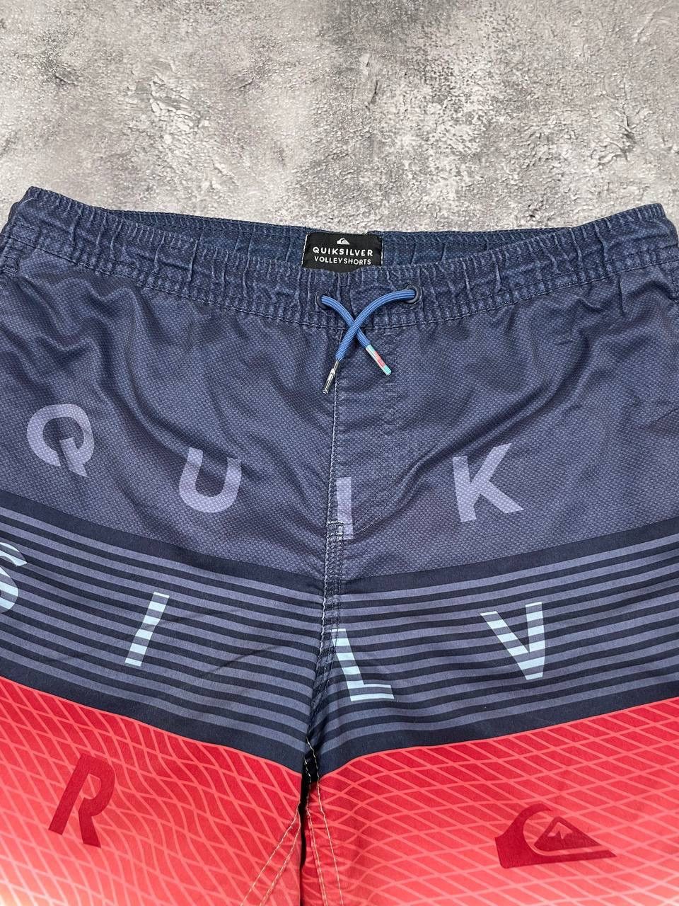 Quiksilver Quiksilver Men Gradient Swim Shorts Navy Red Size L Size US 34 / EU 50 - 2 Thumbnail