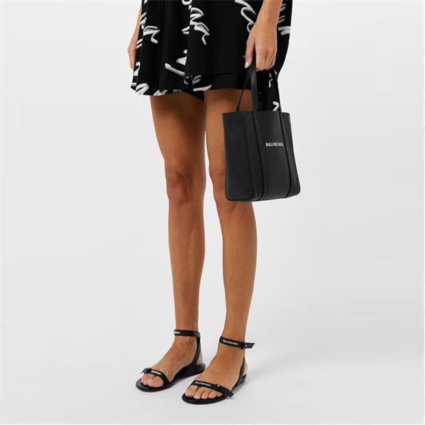 Balenciaga o1g2r1mq0924 Sandals in Black Size US 8 / IT 38 - 5 Thumbnail
