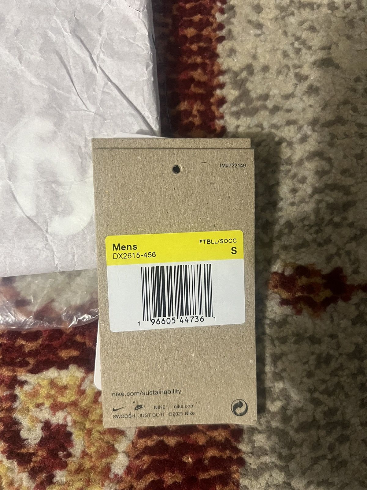Nike FC Barcelona 2023/24 Match Home Soccer Jersey(Sample Pair) Size US S / EU 44-46 / 1 - 4 Thumbnail