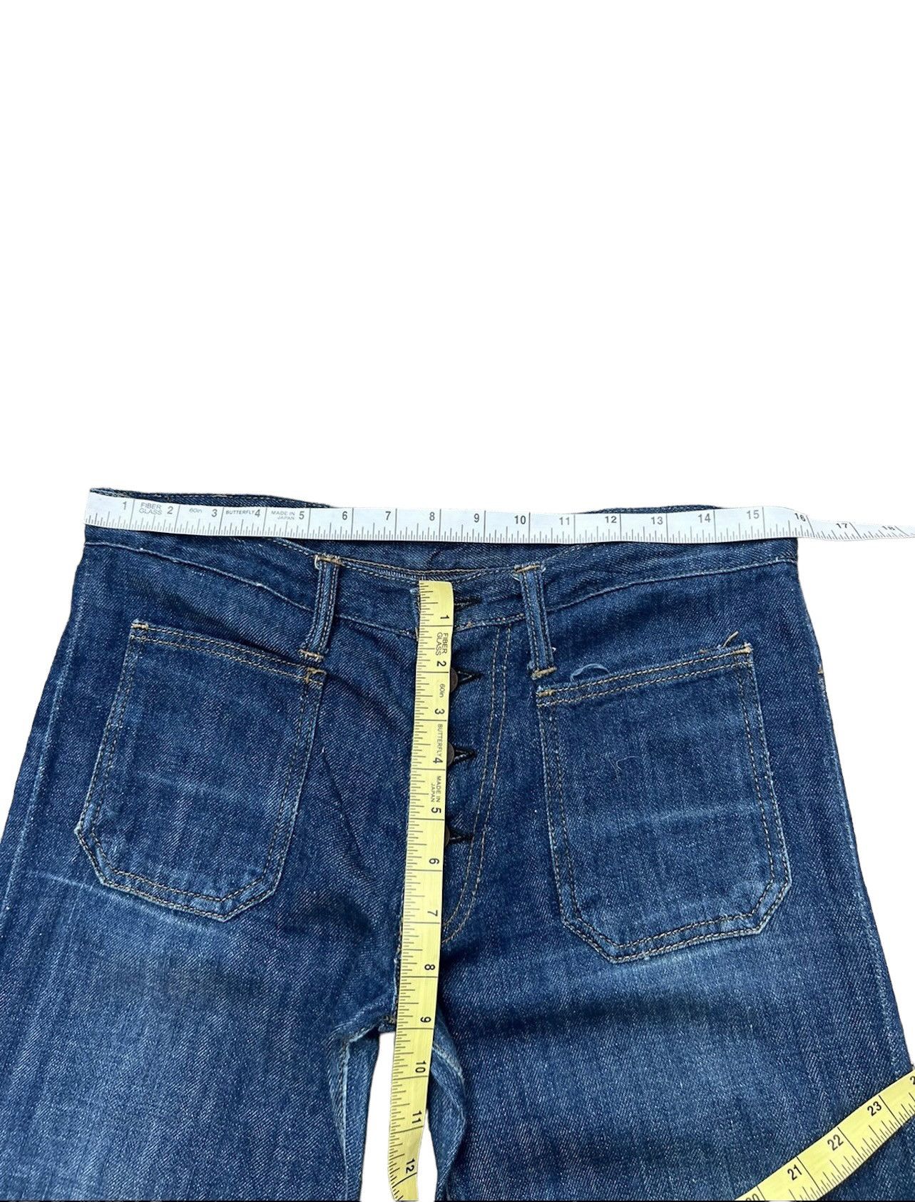 Edwin Vintage 70s Edwin Light Denim Super Flare Jeans Size US 30 / EU 46 - 3 Thumbnail