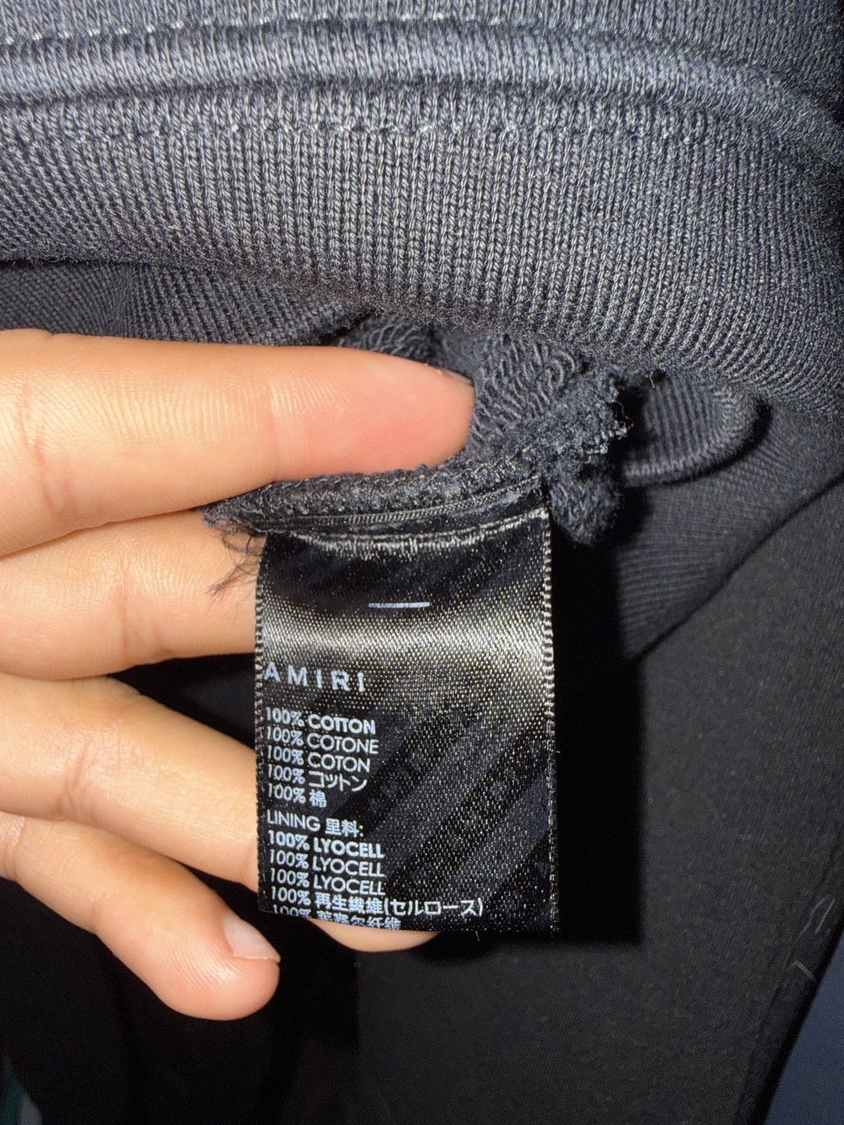 Amiri Amiri Eden Rock Hoodie 'Black' Size US S / EU 44-46 / 1 - 6 Thumbnail