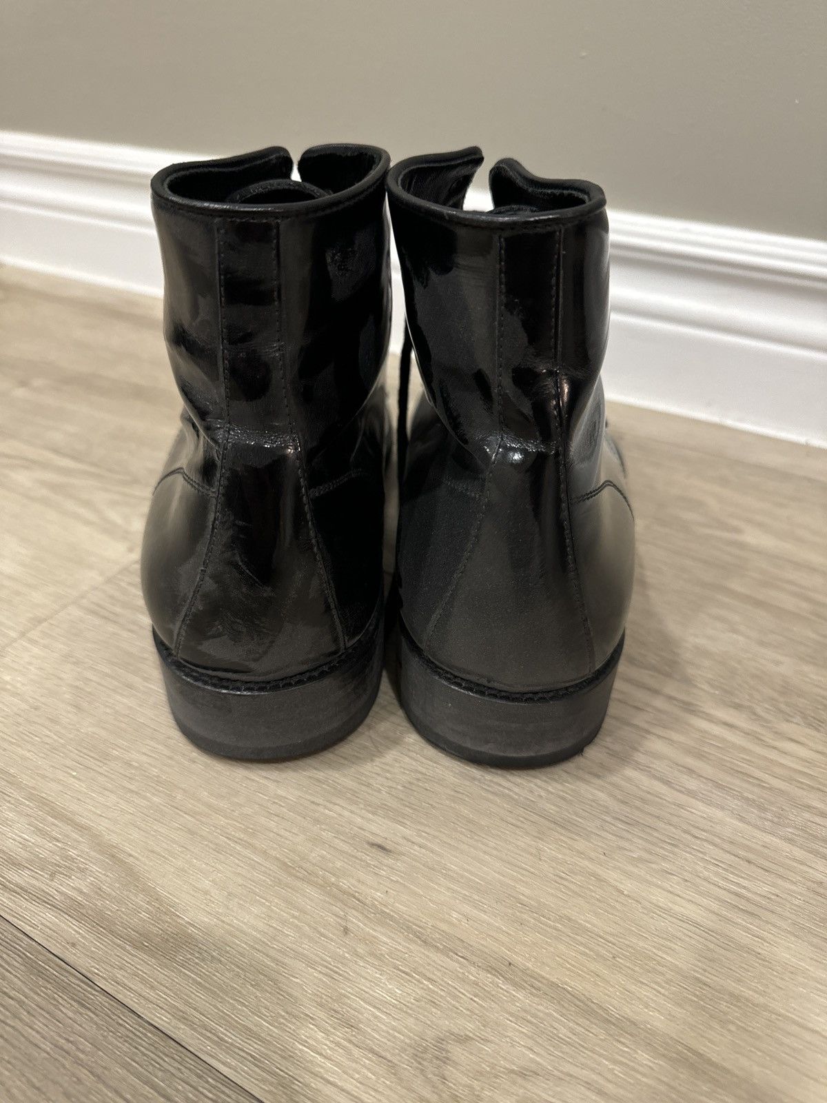 Sandro Sandro Black patent boots Size US 9 / EU 42 - 2 Thumbnail