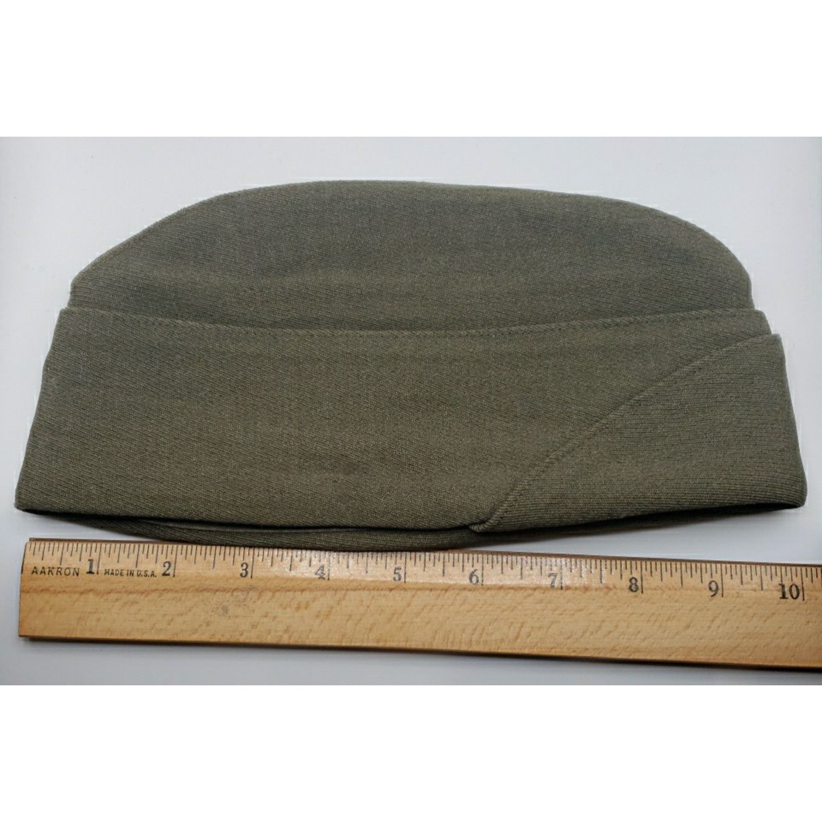 Other Berkshire Garrison Green Wool Cap USMC - Small - 10" - 52 cm Size ONE SIZE - 2 Thumbnail