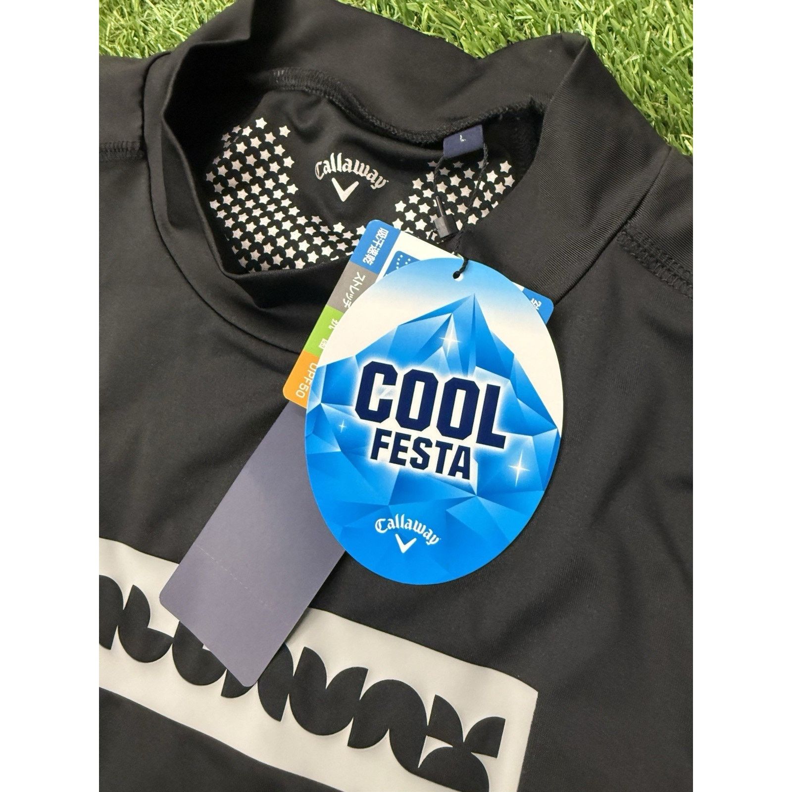 Callaway Callaway Cool Festa Golf Mock Neck Shirt Large Black | Japan Size US L / EU 52-54 / 3 - 7 Thumbnail