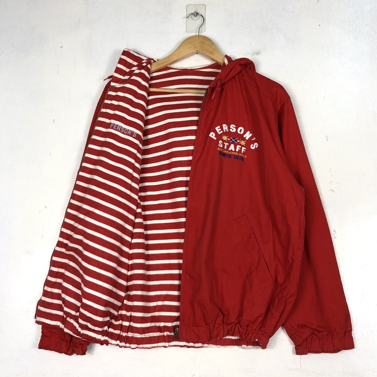 Japanese Brand × PERSON'S Vintage Persons Staff Casual Bomber Jacket Size US M / EU 48-50 / 2 - 9 Thumbnail