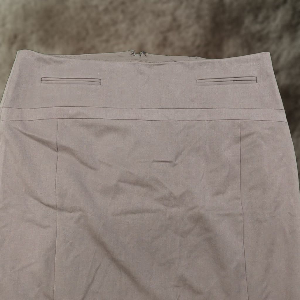 Express EXPRESS Skirt Womens 12 EUC Rayon Polyester Multicolor Solid Pattern 20" – Business Casual Formal Party/Cocktail Workwear Size 34" / US 12 / IT 48 - 1 Thumbnail