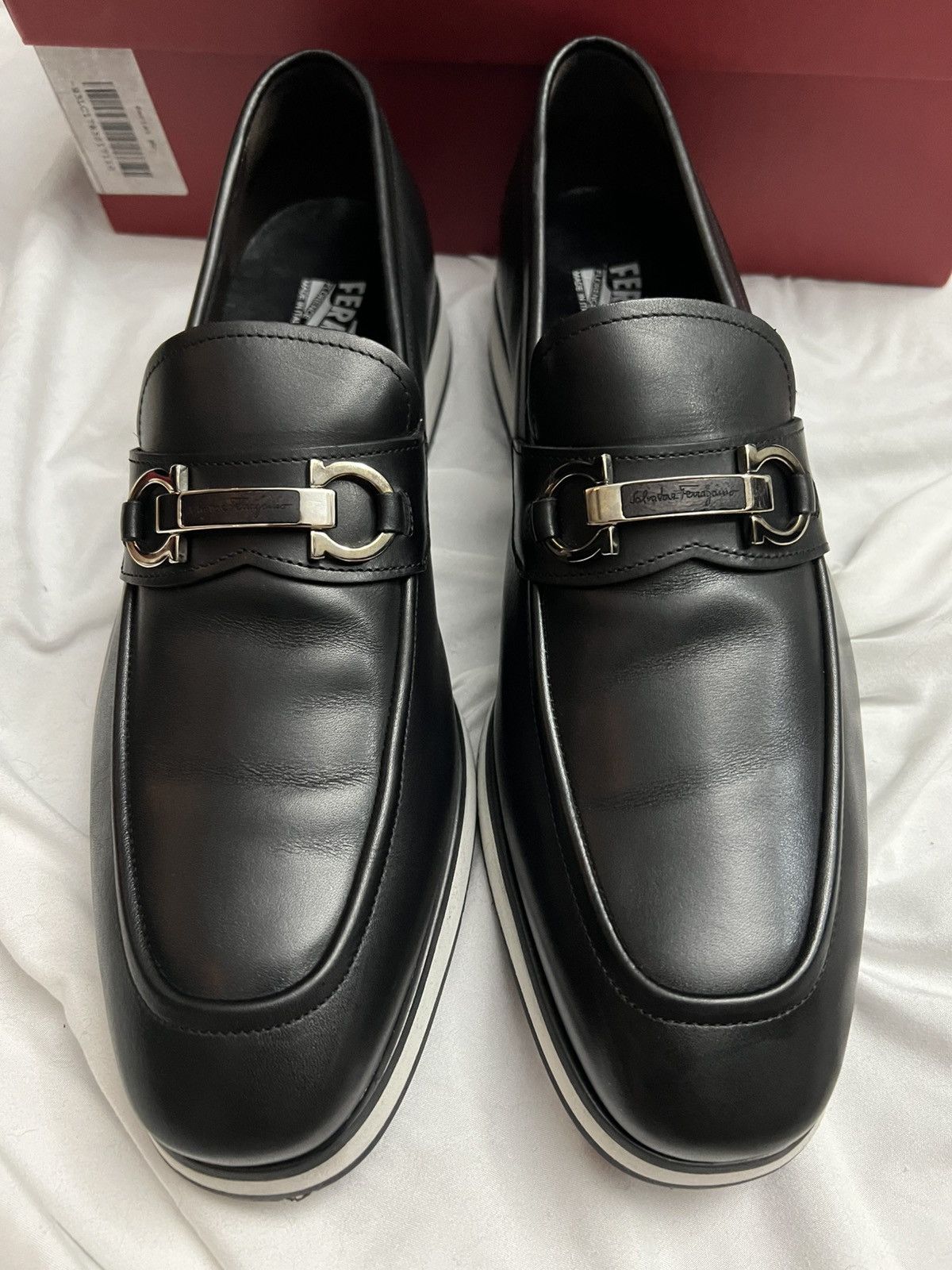 Salvatore Ferragamo NABUCCO NERO CALF Size US 11 / EU 44 - 2 Thumbnail