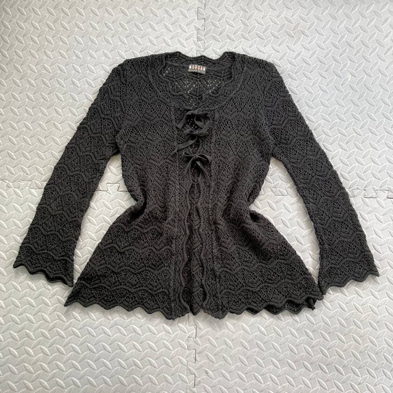 Morgan De Toi Y2k Lacey Knit Cover-Up Size M / US 6-8 / IT 42-44 - 1 Thumbnail