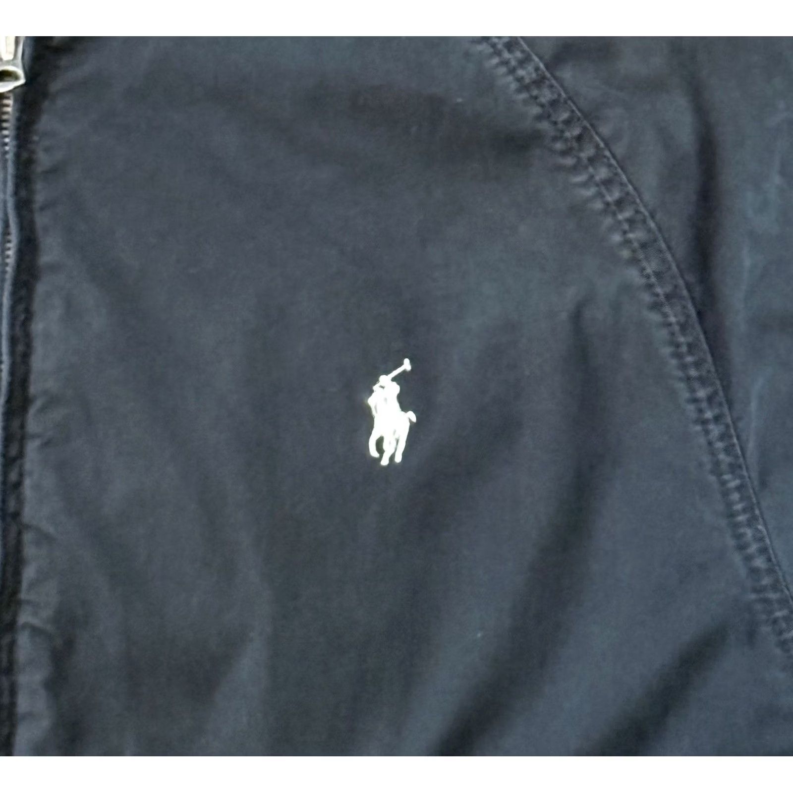 Ralph Lauren Polo Ralph Lauren Jacket Windbreaker Hooded XL Men's Cotton-Blend Softshell Zip Snap Drawstring Logo Black 319774 Size US XL / EU 56 / 4 - 4 Thumbnail