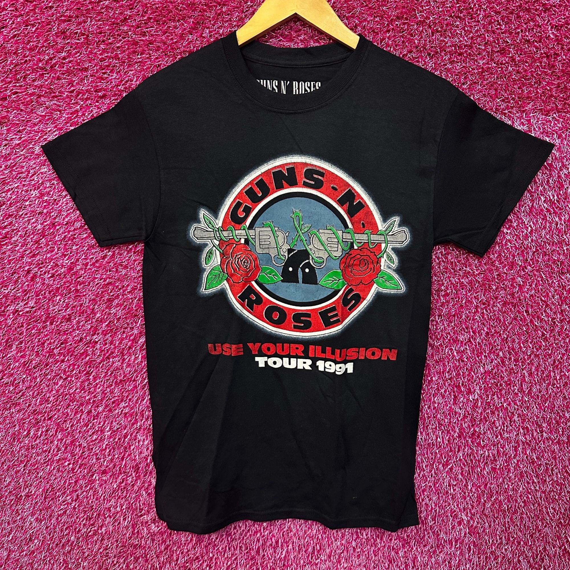 Band Tees Guns N’ Roses Use Your Illusion Tour 1991 Rock Band Tee S Size US S / EU 44-46 / 1 - 1 Thumbnail