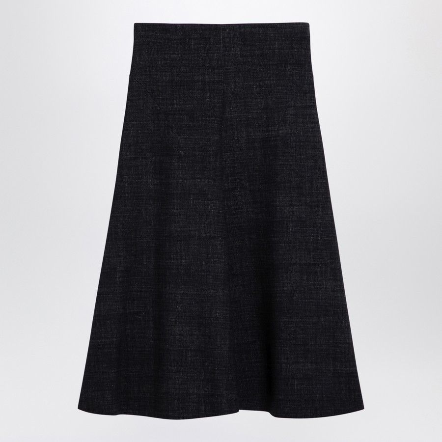 Philosophy di Lorenzo Serafini o1d2blof0924 Midi Skirts in Black Size 27" / US 4 / IT 40 - 1 Thumbnail