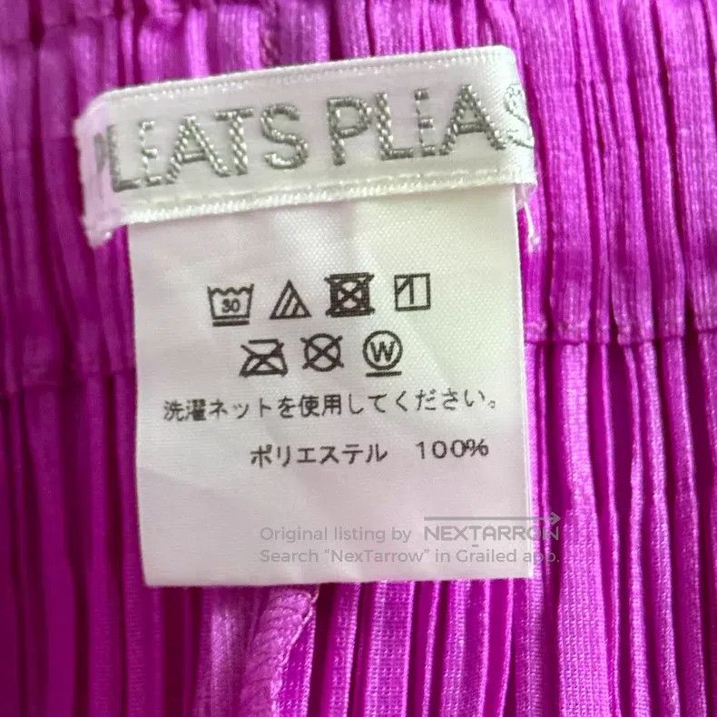 Issey Miyake Issey Miyake size:3 Pink Pants Size 23" - 3 Thumbnail