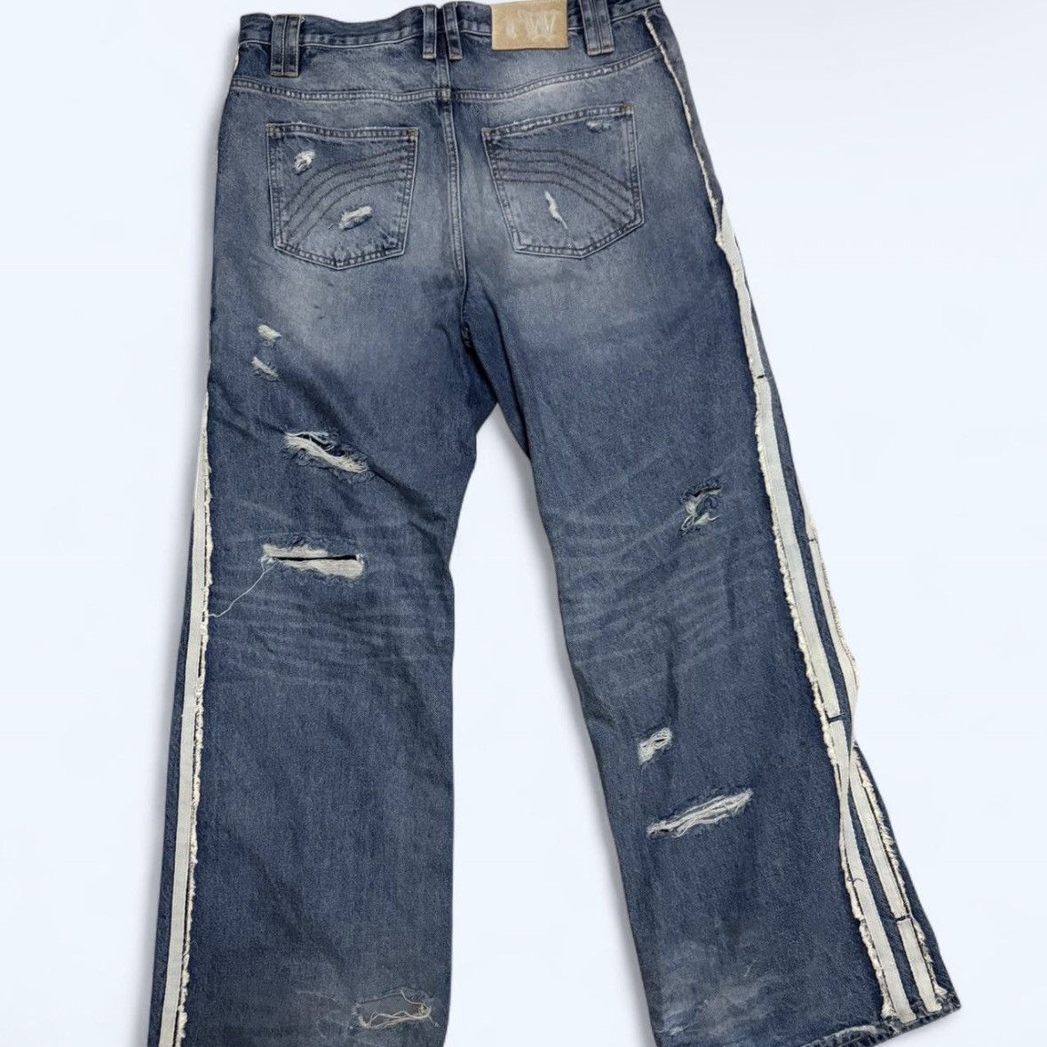 Racer Worldwide Racer WorldWide Track Jeans Size US 36 / EU 52 - 3 Thumbnail