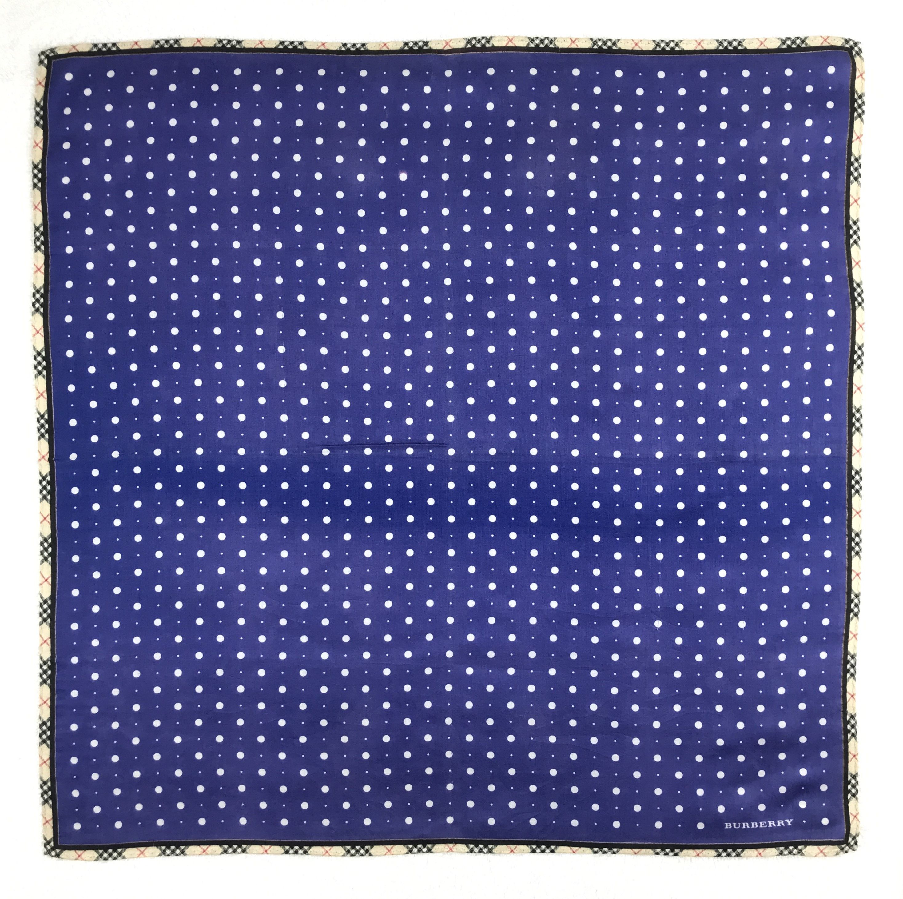 Burberry × Vintage Vintage Burberry Bandana Neckerchief Handkerchief Size ONE SIZE - 1 Thumbnail