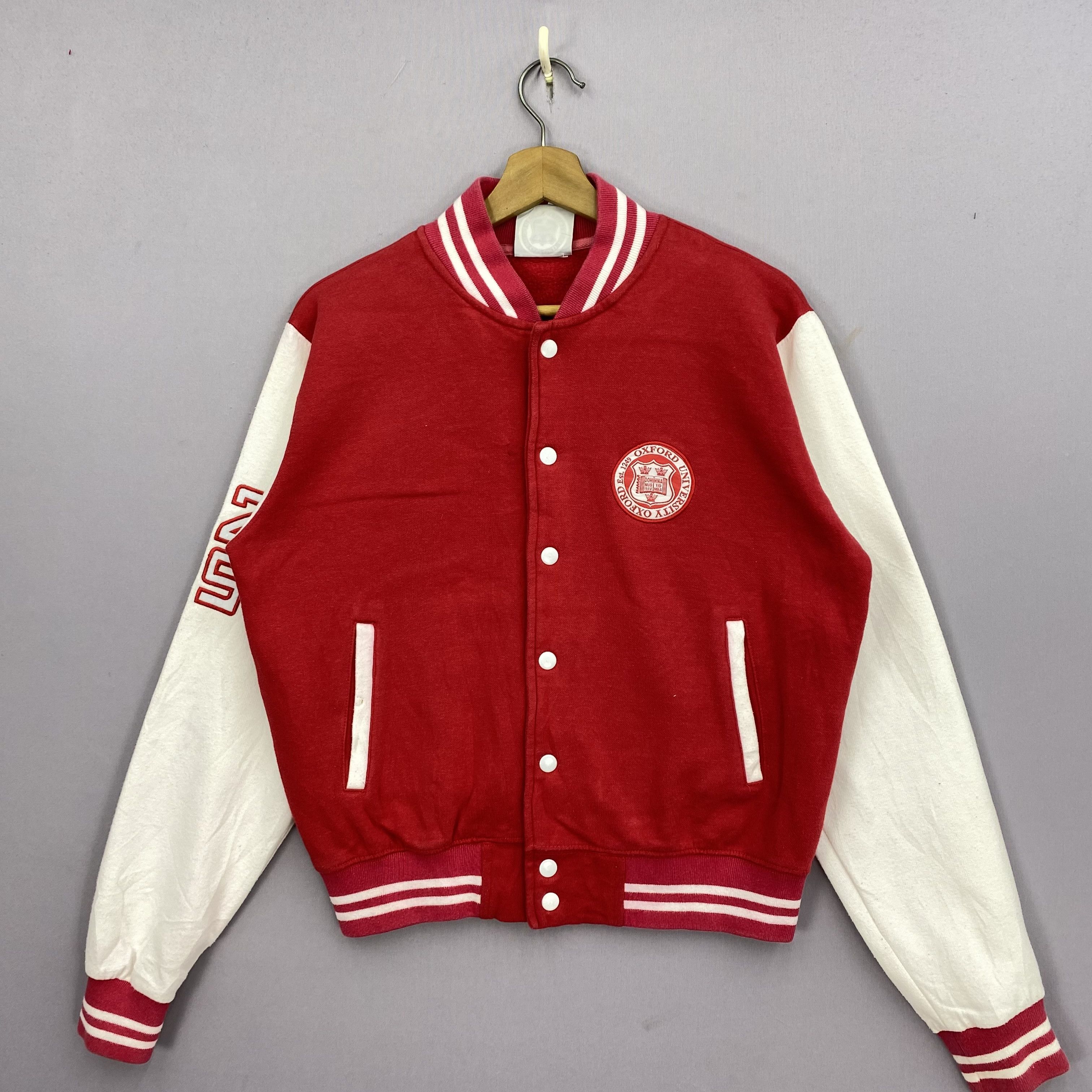 Japanese Brand University Oxford Varsity Sweater Sweatshirt Button Down Size US M / EU 48-50 / 2 - 1 Thumbnail