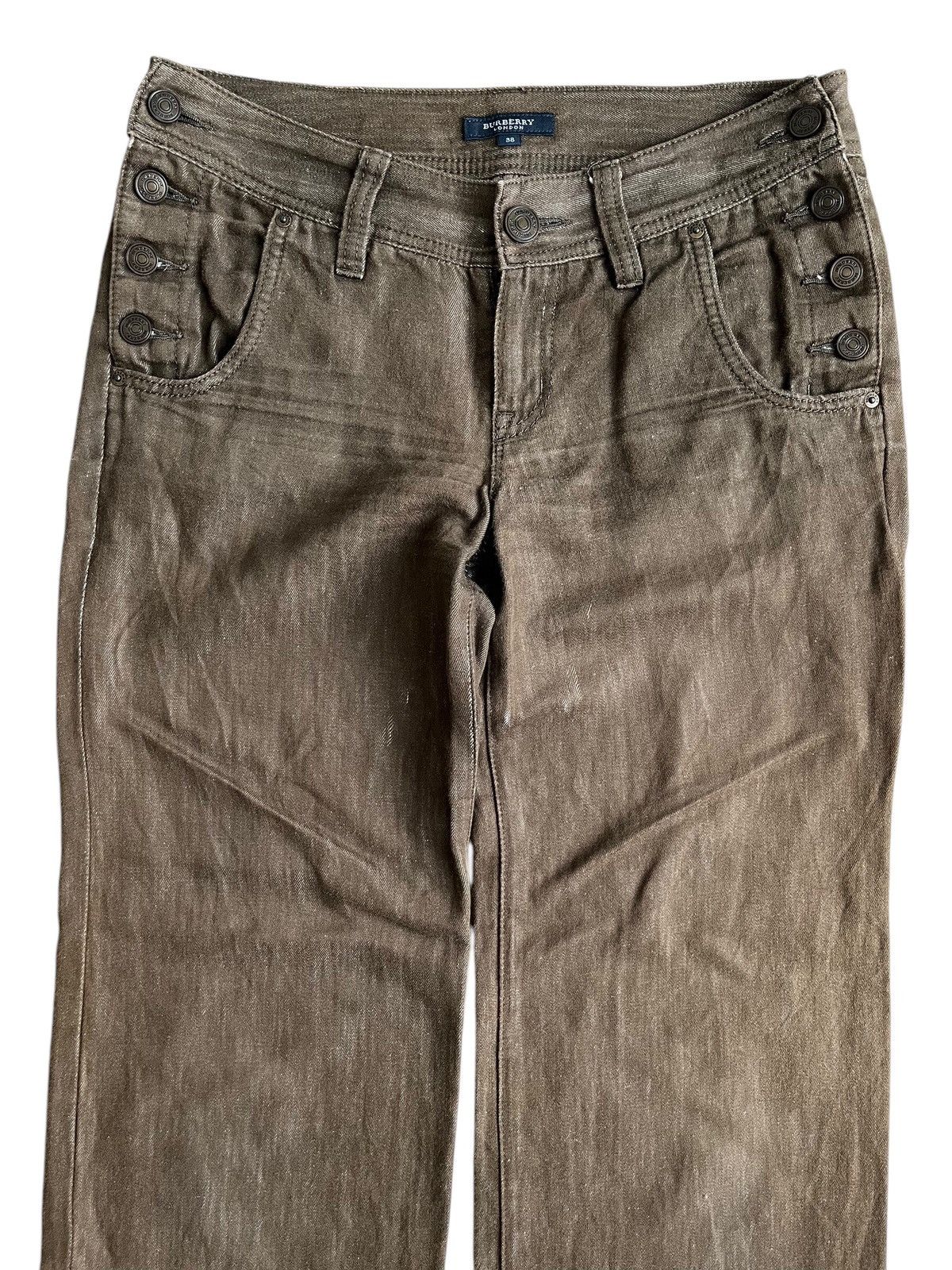 Burberry × Designer × Vintage Burberry loose denim pants Size US 30 / EU 46 - 3 Thumbnail