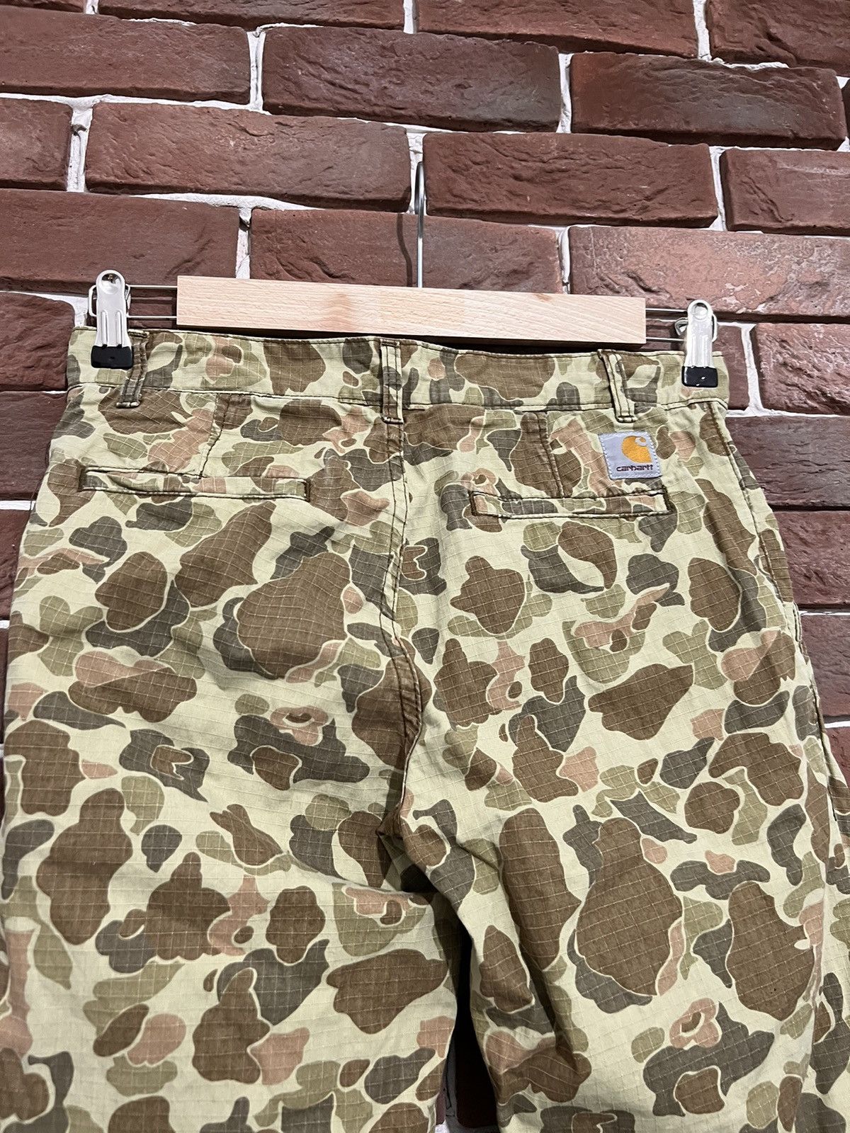 Carhartt Vintage 00s Carhartt Work Camo Pants Hype Streetwear xstuff Size US 28 / EU 44 - 3 Thumbnail