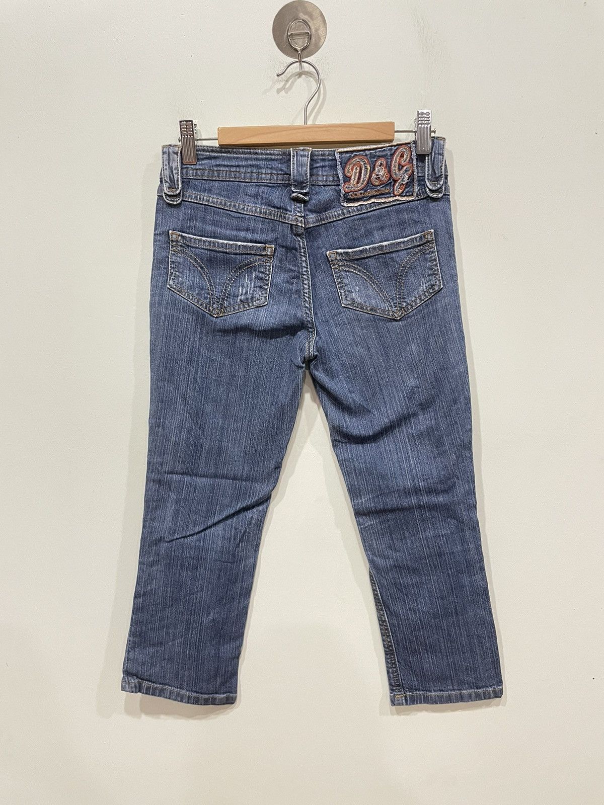 Designer × Dolce & Gabbana × Vintage Dolce & Gabbana Knee length Jeans Size 28" / US 6 / IT 42 - 2 Thumbnail