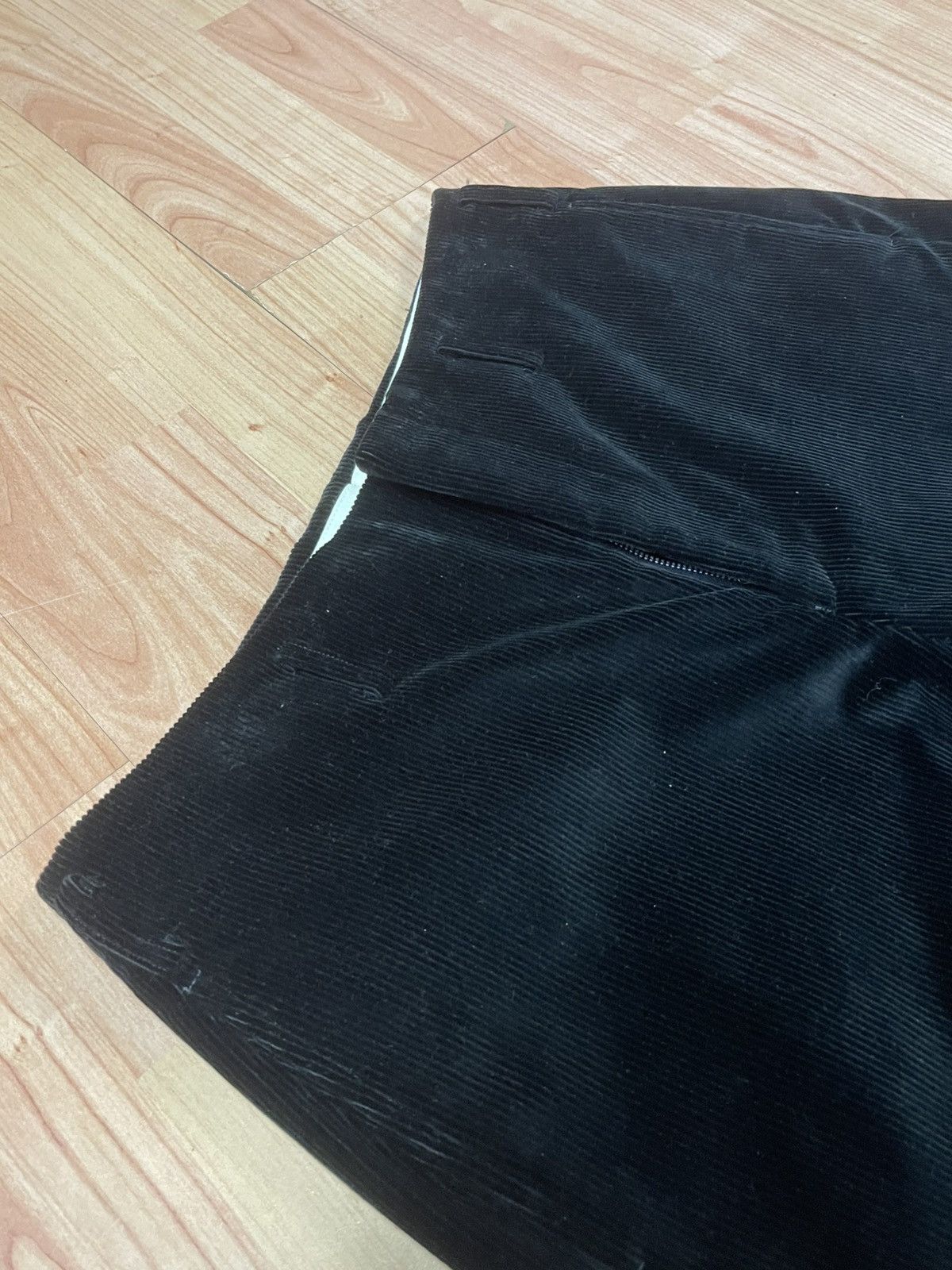 Comme des Garcons Homme Plus Cdg comme des garcons homme wide cord pants black pj-poo5 Size US 32 / EU 48 - 2 Thumbnail