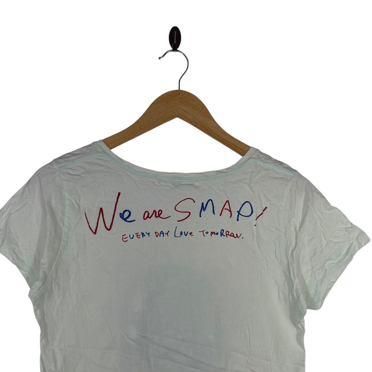 Beams Plus BEAMS for SMAP “We Are SMAP!” Graphic T-Shirt Size M / US 6-8 / IT 42-44 - 5 Thumbnail