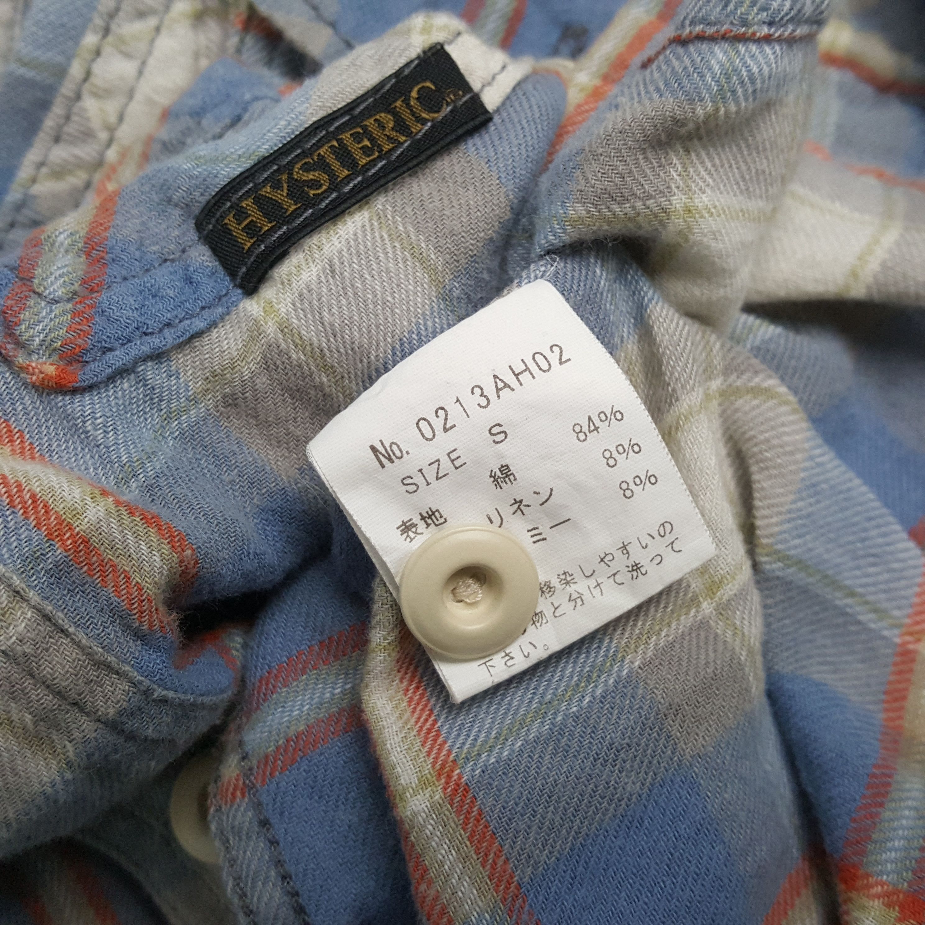 Hysteric Glamour × Japanese Brand × Vintage Vintage HYSTERIC GLAMOUR Japanese Fashion Brand Shirts Size S / US 4 / IT 40 - 8 Thumbnail