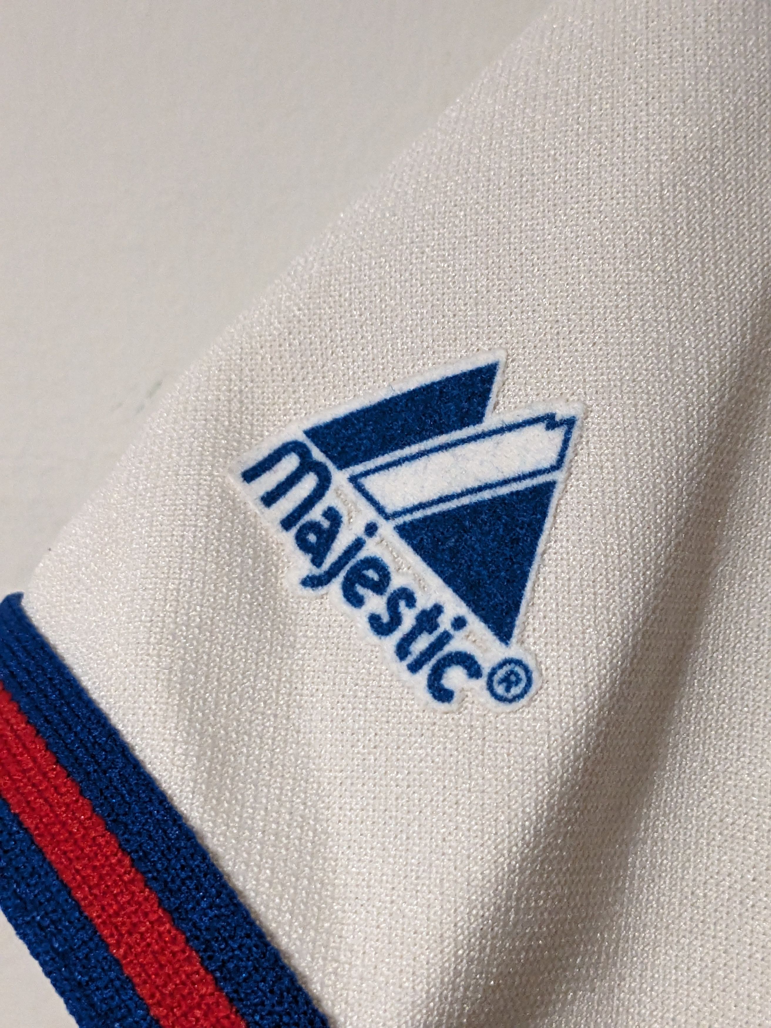 MLB Vintage Y2K Phillies MLB Baseball Kids Medium Beige Jersey Size US M / EU 48-50 / 2 - 4 Thumbnail