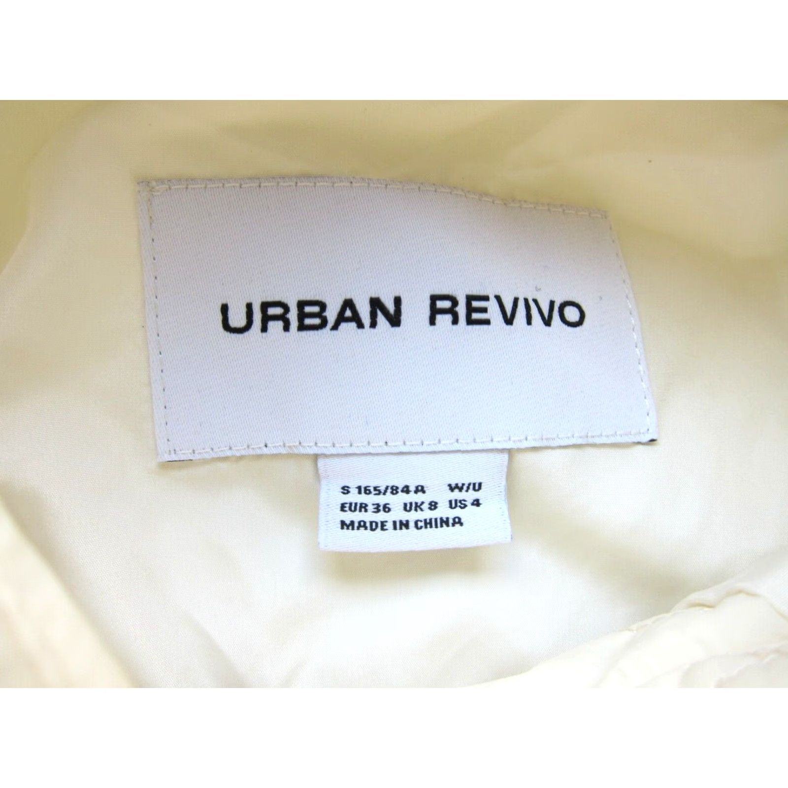 Vintage Urban Revivo Ivory Quilted Pocket Puffer Long Trench Coat Jacket Women 4 Size S / US 4 / IT 40 - 4 Thumbnail