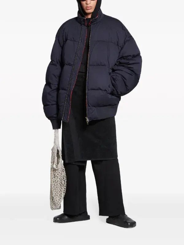 Balenciaga o1w1db10126 Cut-Up Jacket in Blue Size US XXL / EU 58 / 5 - 4 Thumbnail