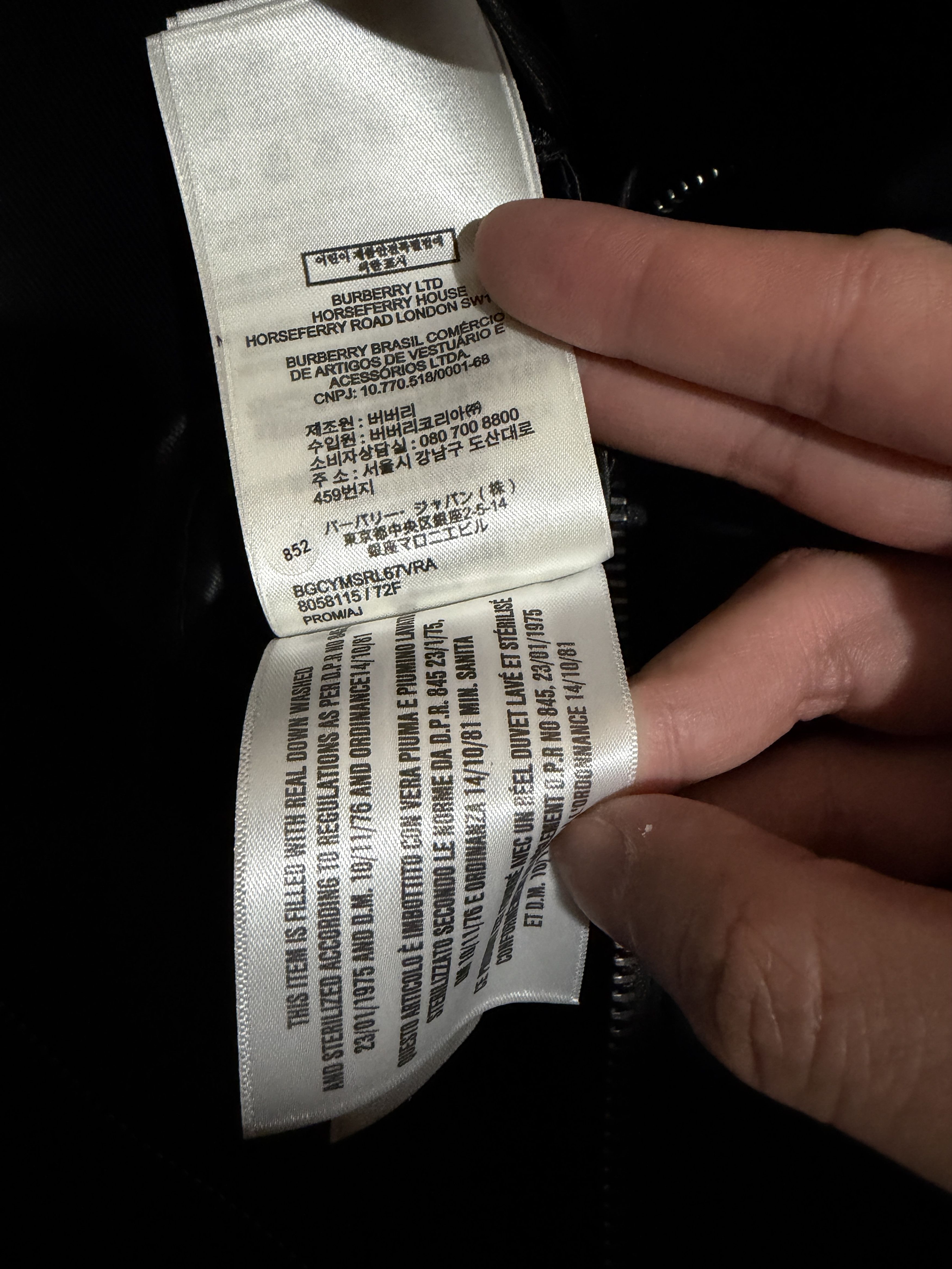 Burberry Heavy Down Puffer Coat Size US XXL / EU 58 / 5 - 12 Thumbnail