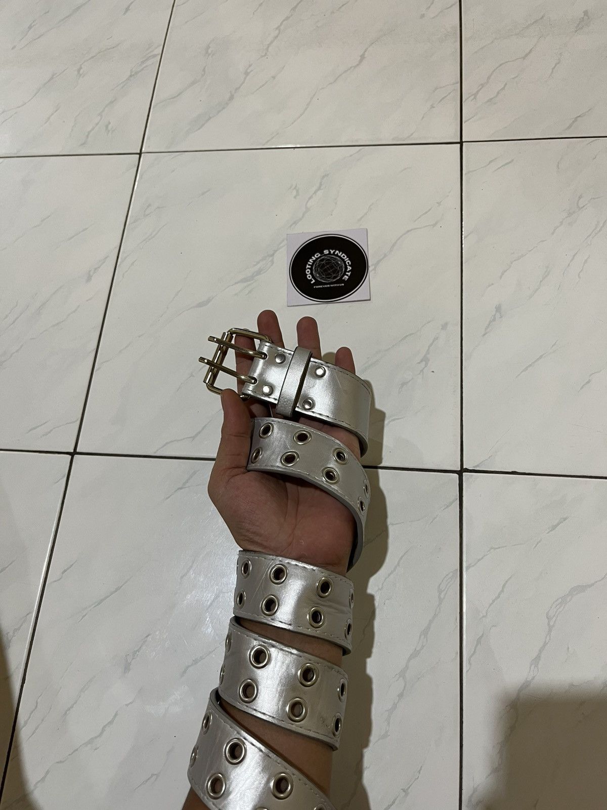 Japanese Brand 🔥 Studded Belt With Two Prong Size ONE SIZE - 1 Thumbnail