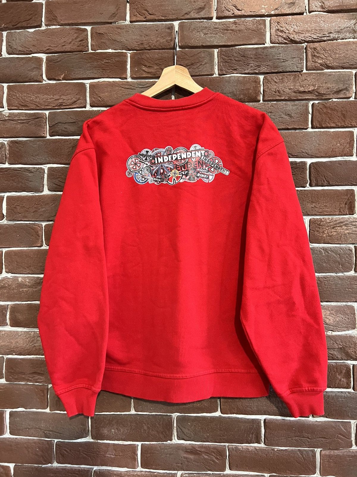 Independent Truck Co. Independent Truck Company Vintage Y2k Skate Crewneck Rest Size US M / EU 48-50 / 2 - 1 Thumbnail
