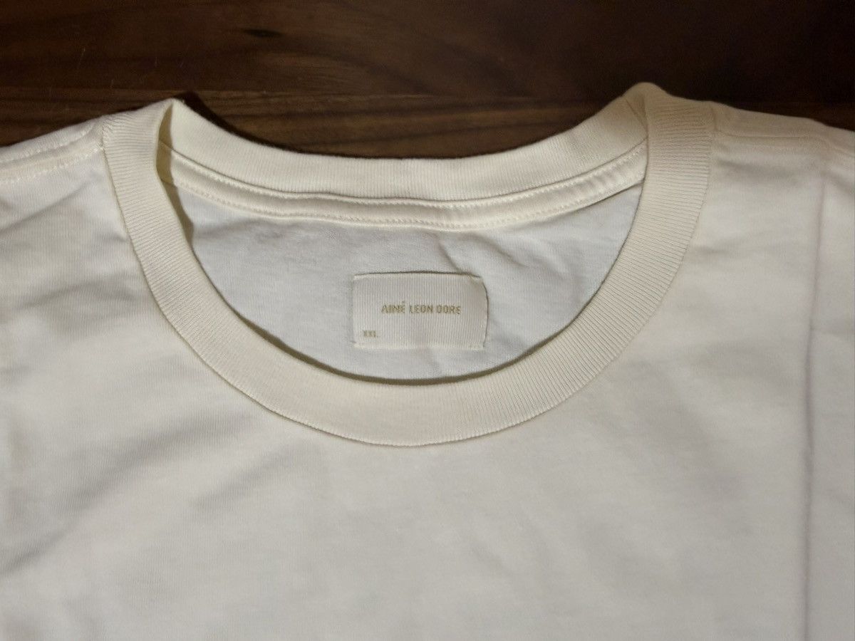 Aime Leon Dore Aime Leon Dore ALD Cycling Logo Tee in Pristine (Cream) XXL Size US XXL / EU 58 / 5 - 3 Thumbnail