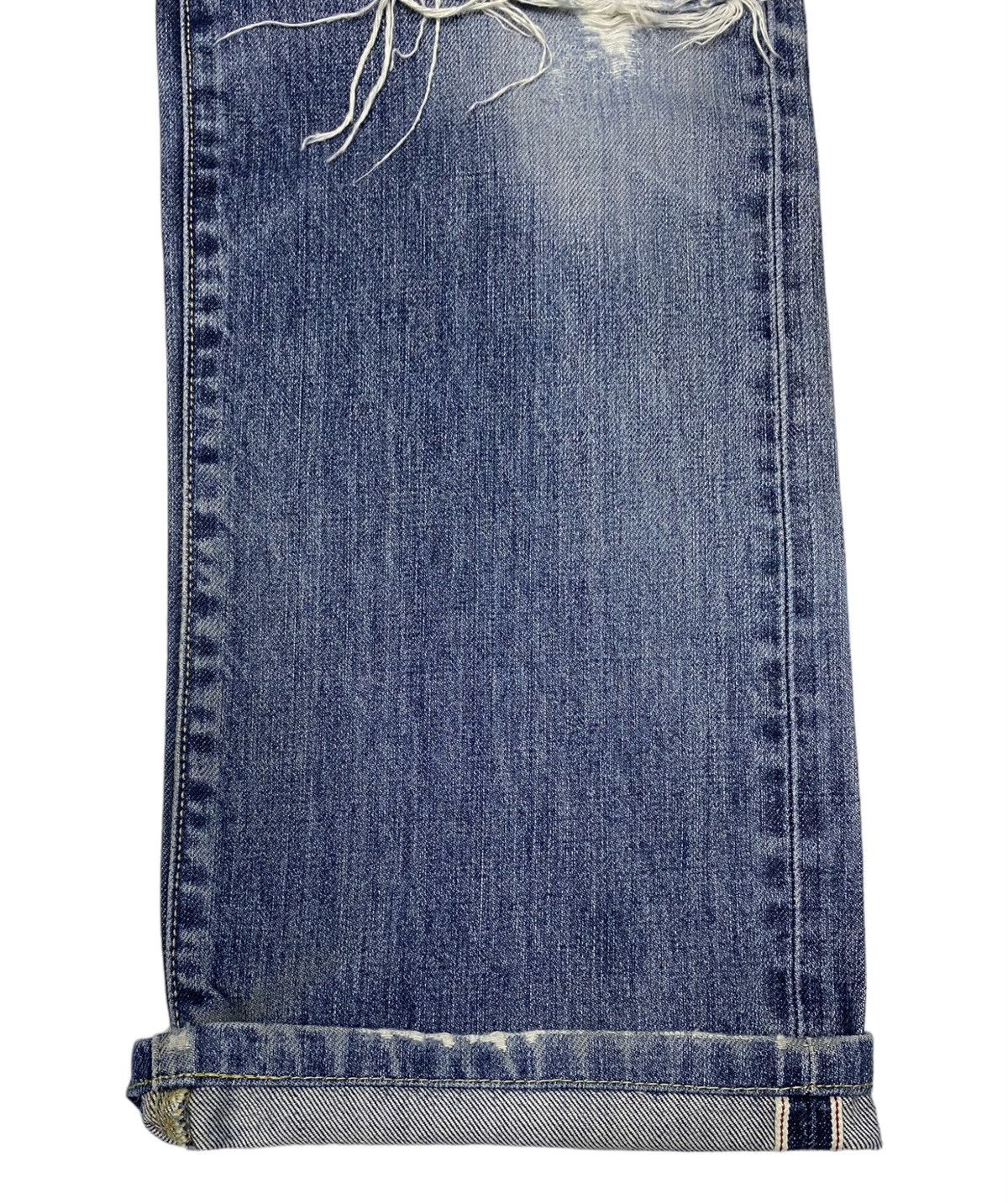 Undercover × Uniqlo VINTAGE UNIQLO JAPAN DISTRESS RIPS DENIM UNDERCOVER STYLE Size US 30 / EU 46 - 8 Thumbnail