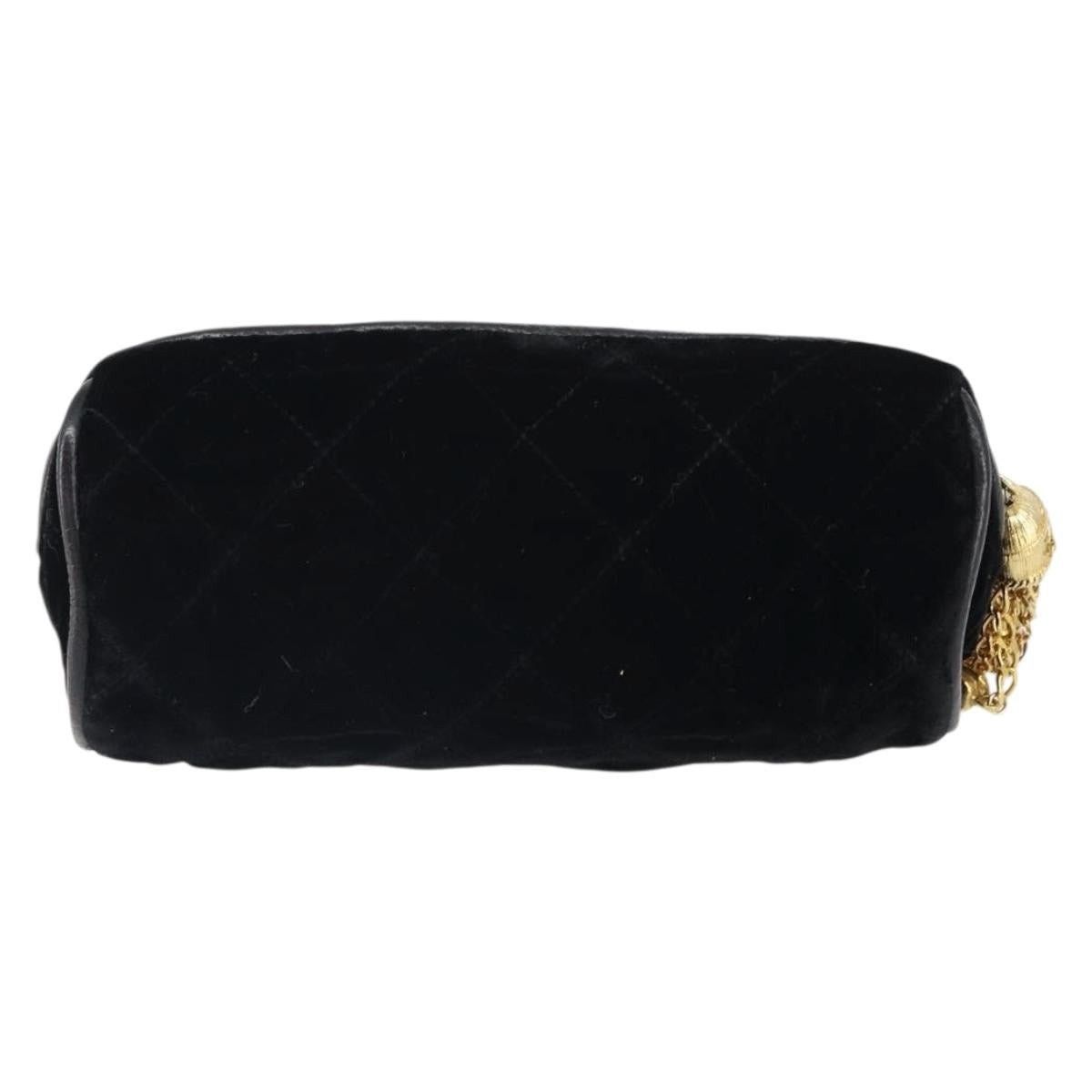 Chanel Chanel Matelasse Pouch Velour Size ONE SIZE - 2 Thumbnail