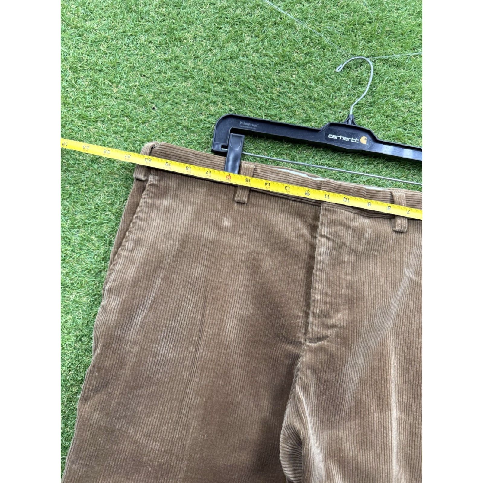 Orvis Orvis Pants Mens 38 Brown Corduroy Straight Leg Brisbane Moss Classic Fit Gorp Size US 38 / EU 54 - 4 Thumbnail
