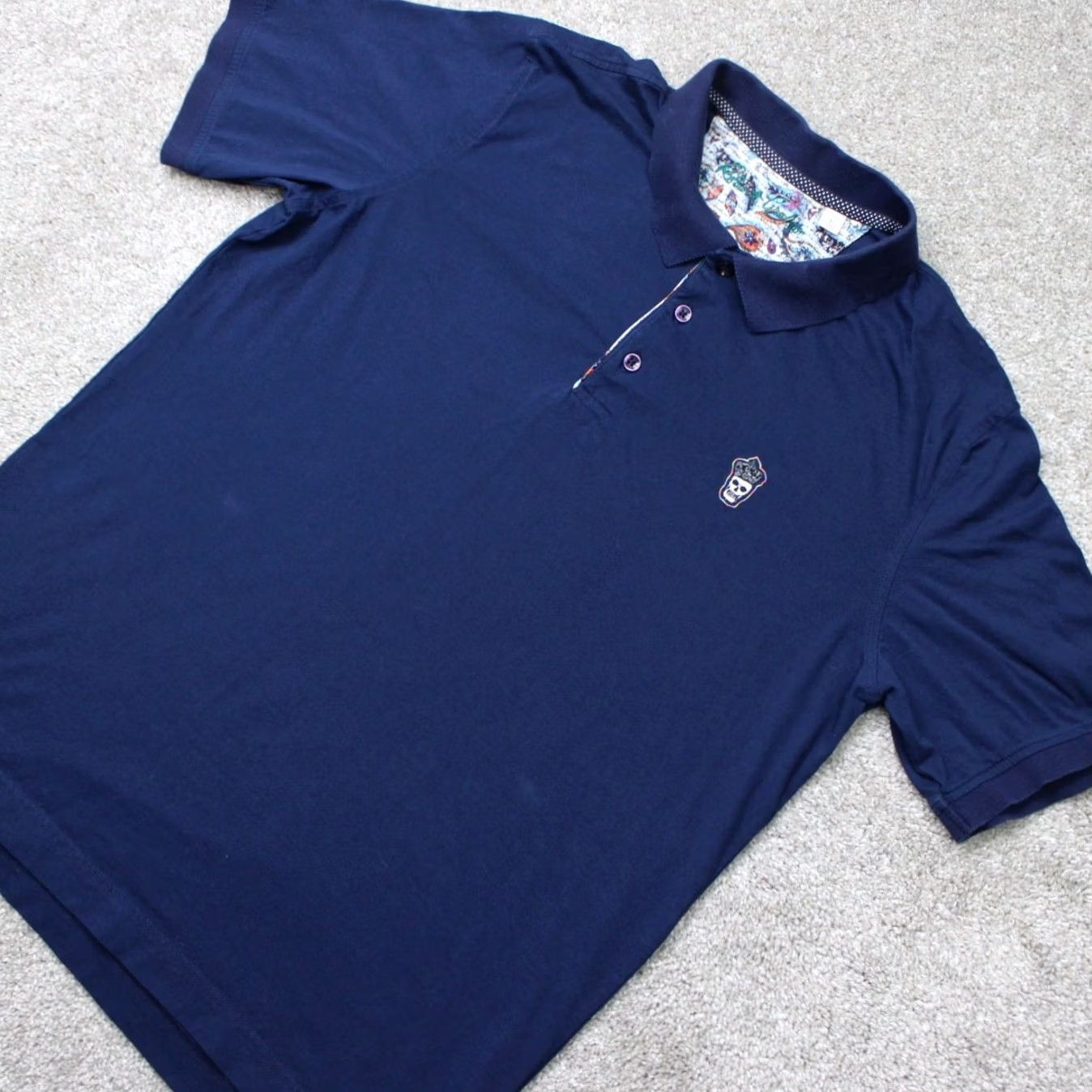Robert Graham Robert Graham Polo Shirt Mens Large Blue Classic Fit 100% Cotton Short Sleeve Polo Shirt Mens Large Blue Classic Fit 100% Cotton Short Sleeve Size US L / EU 52-54 / 3 - 4 Thumbnail