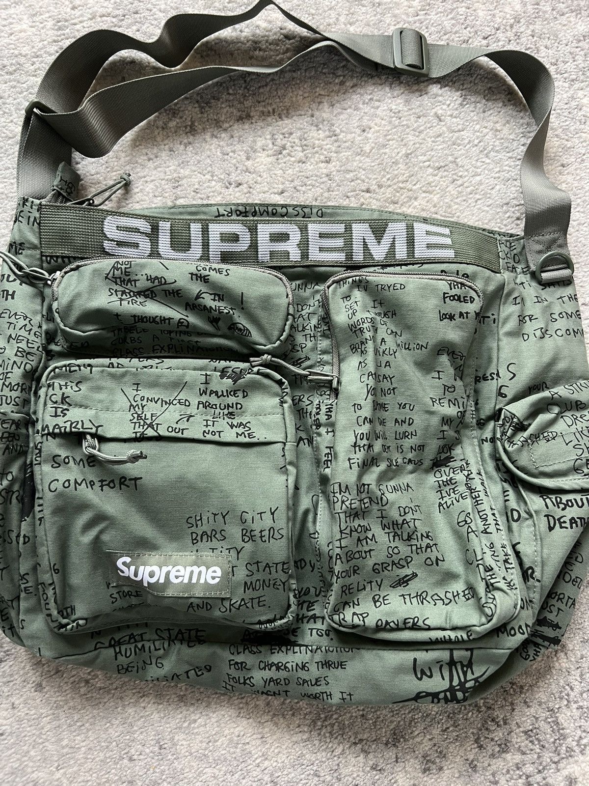 Supreme Supreme Fonz Messenger Bag Size ONE SIZE - 2 Thumbnail