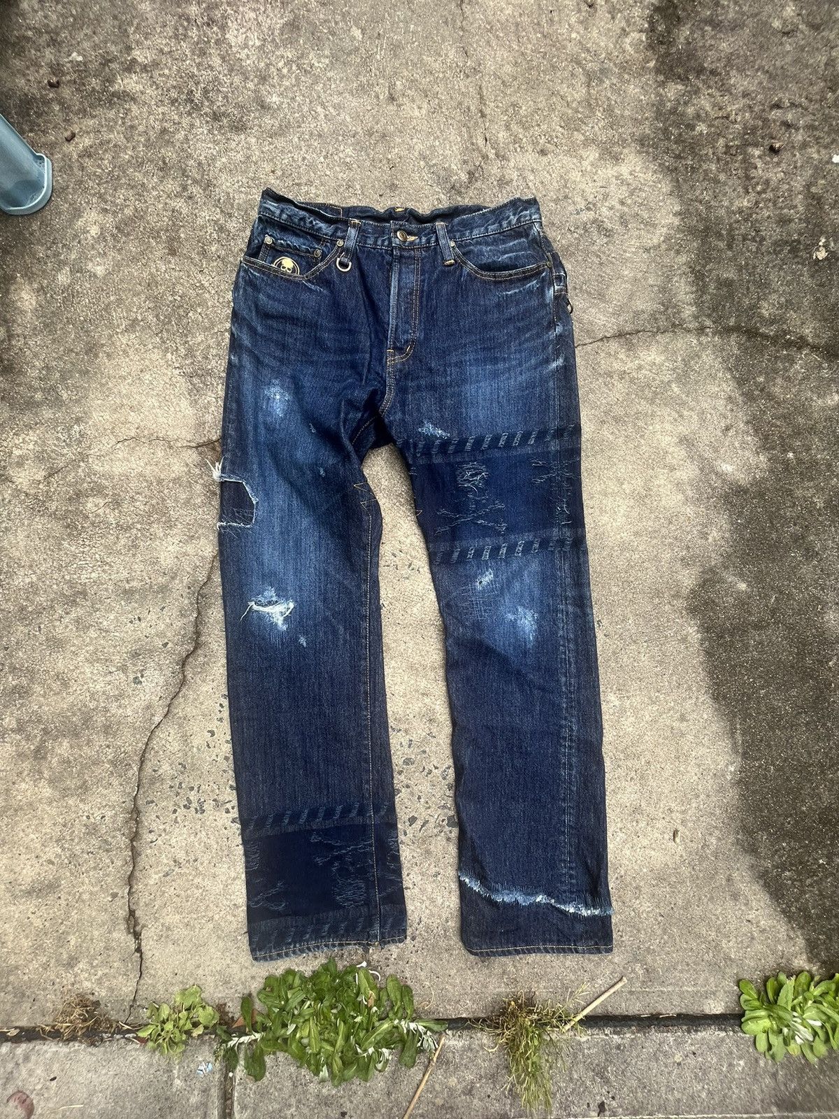 Mastermind Japan Mastermind jeans double waistband. Size US 32 / EU 48 - 1 Thumbnail