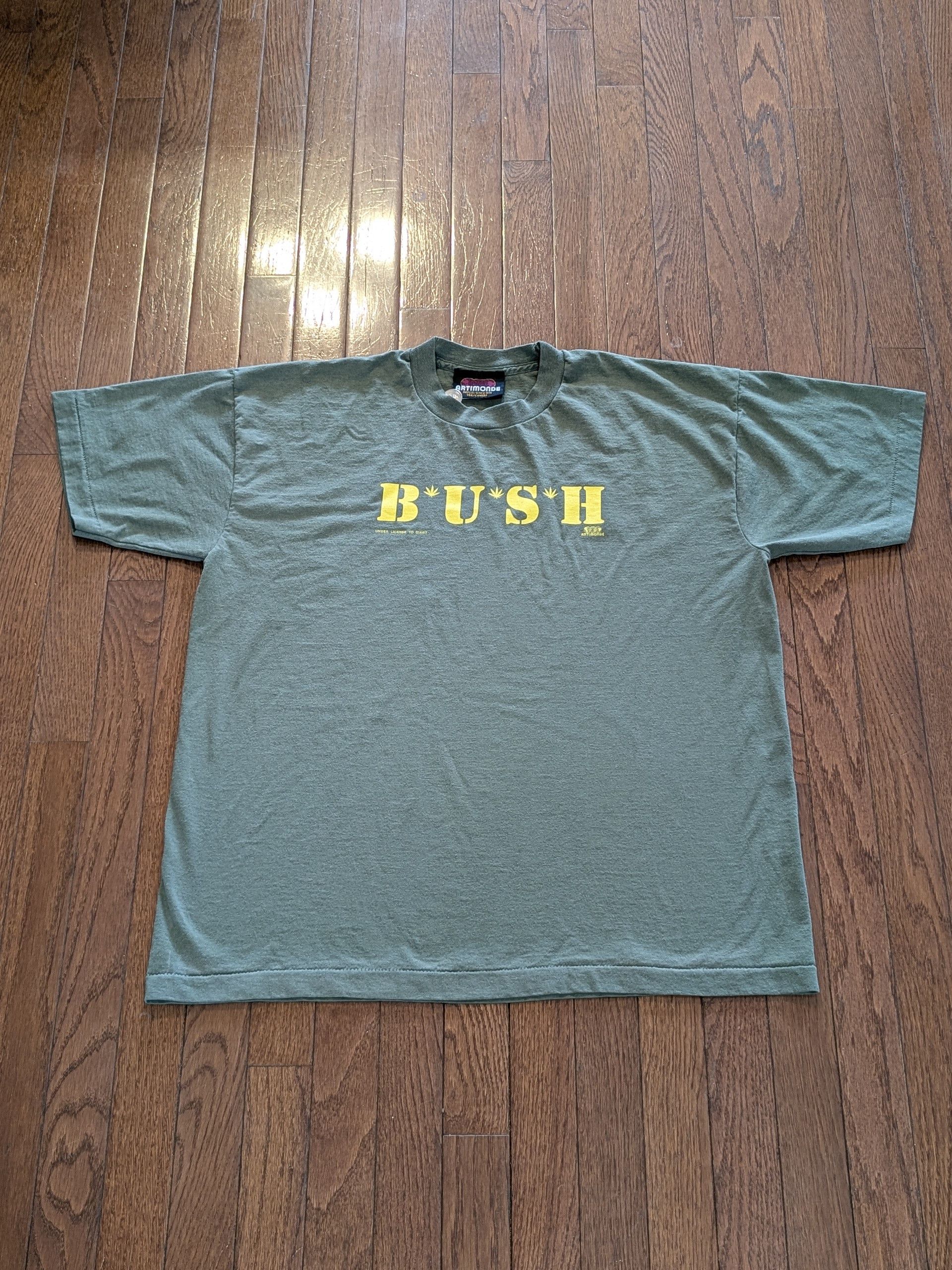 90s BUSH MASH Parody Artimonde/Giant Single Stitch TShirt XL